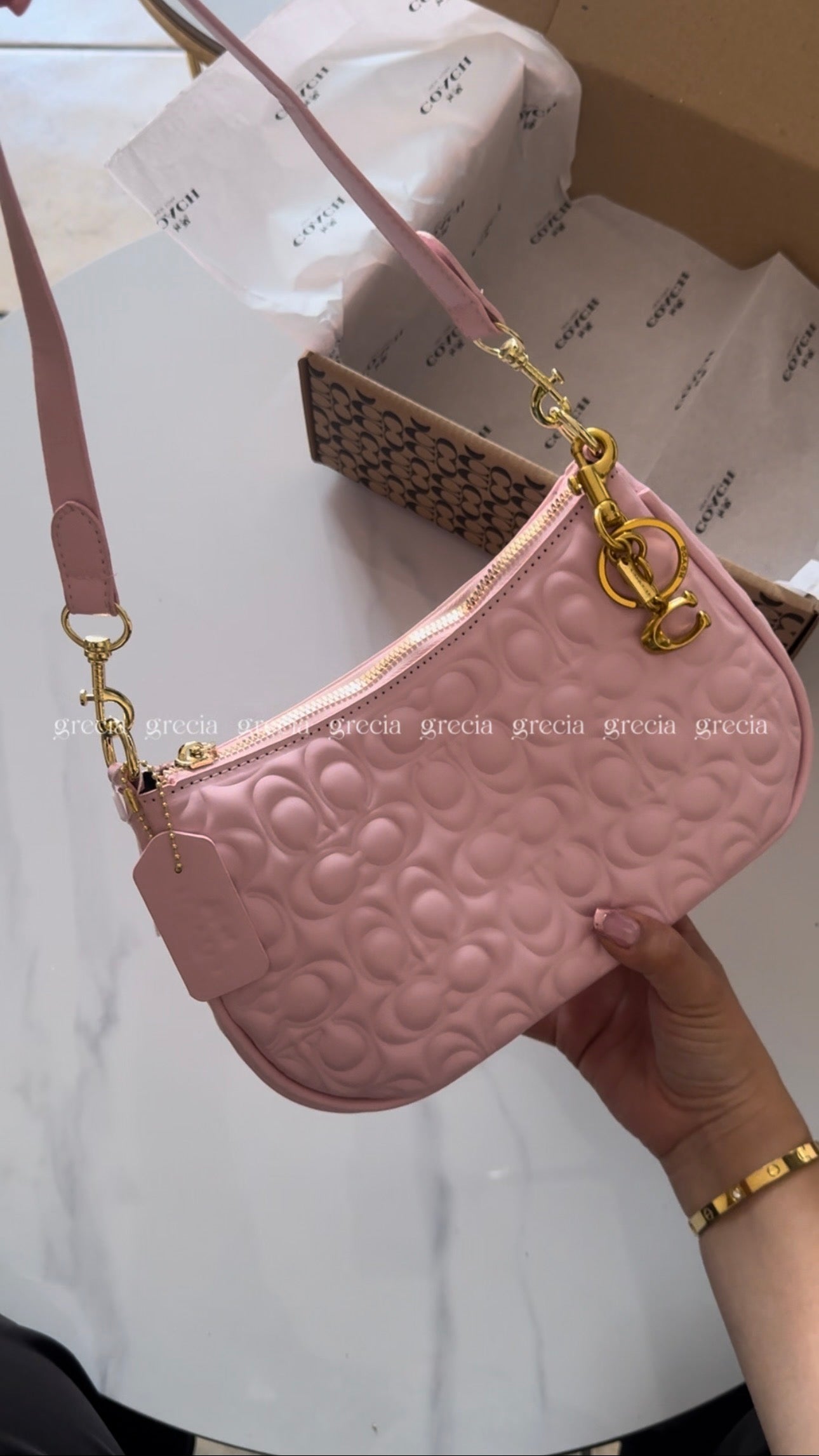 Coach nolita rosa