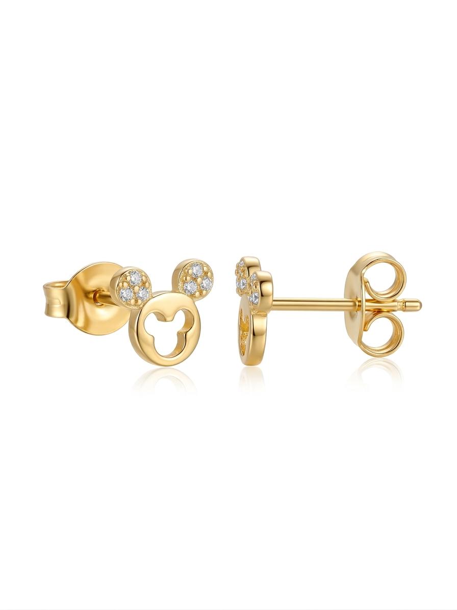 Aretes pequeños Mickey Mouse