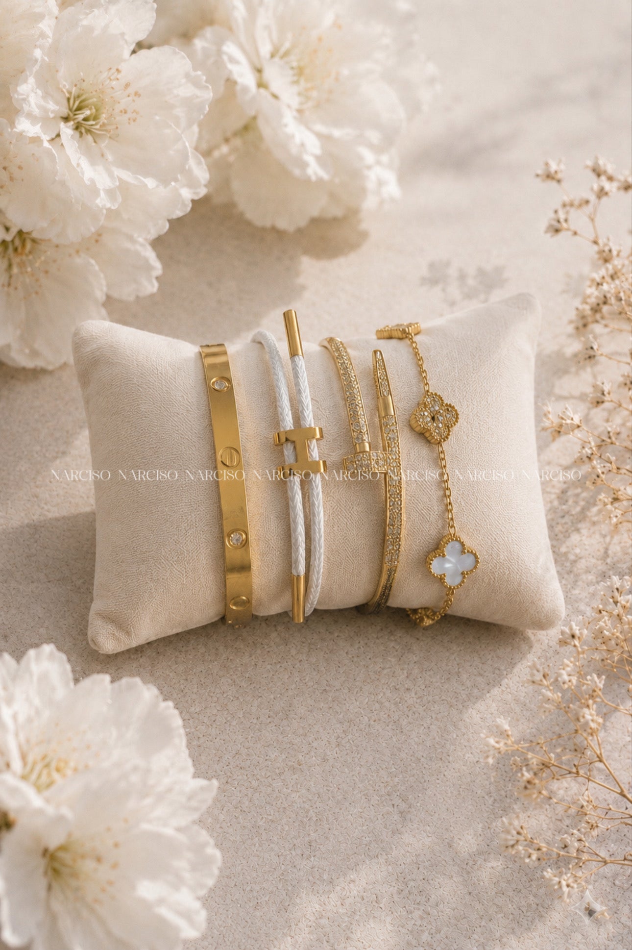 Brazalete Hermes blanco