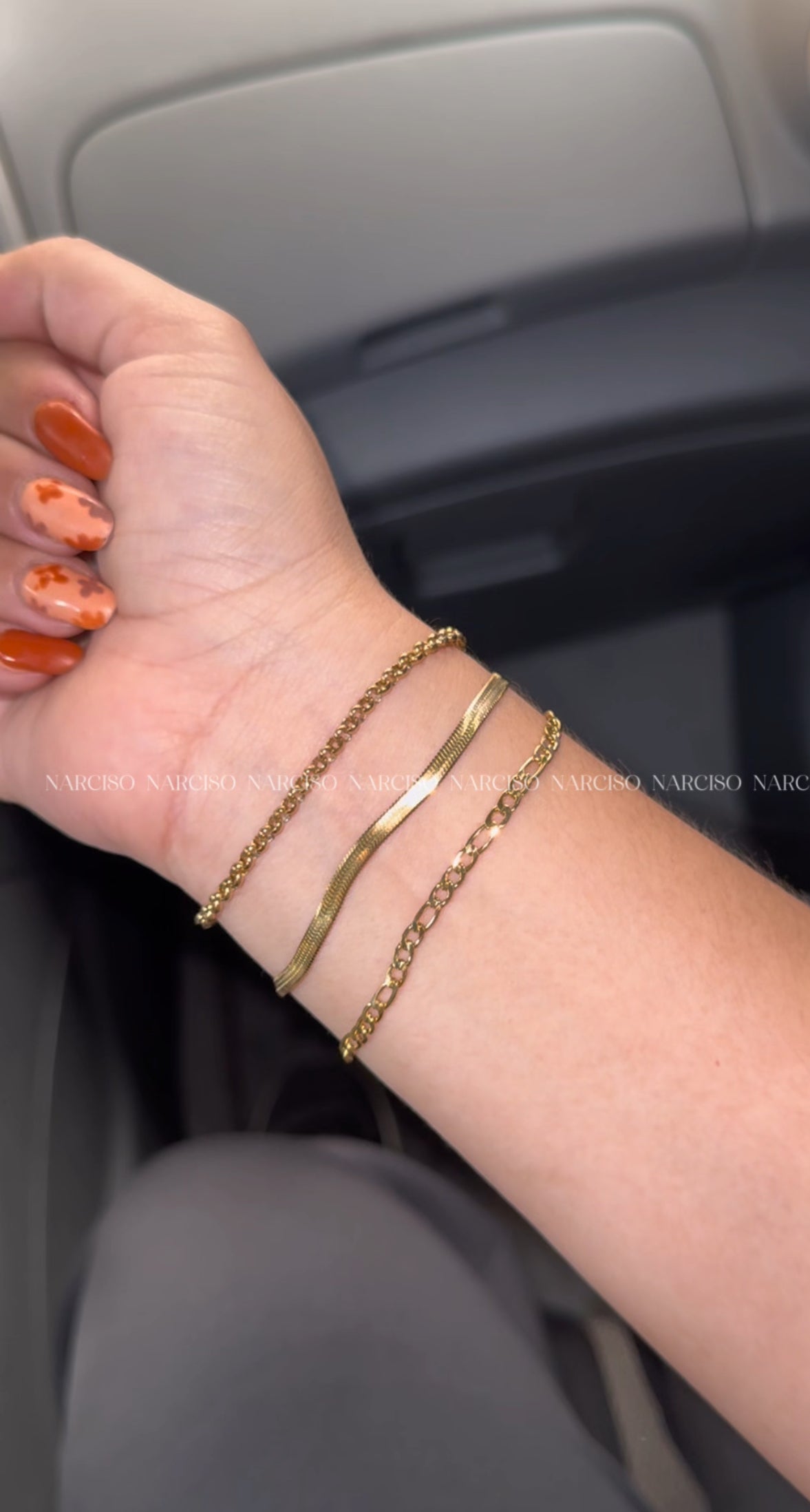 Trio de pulseras