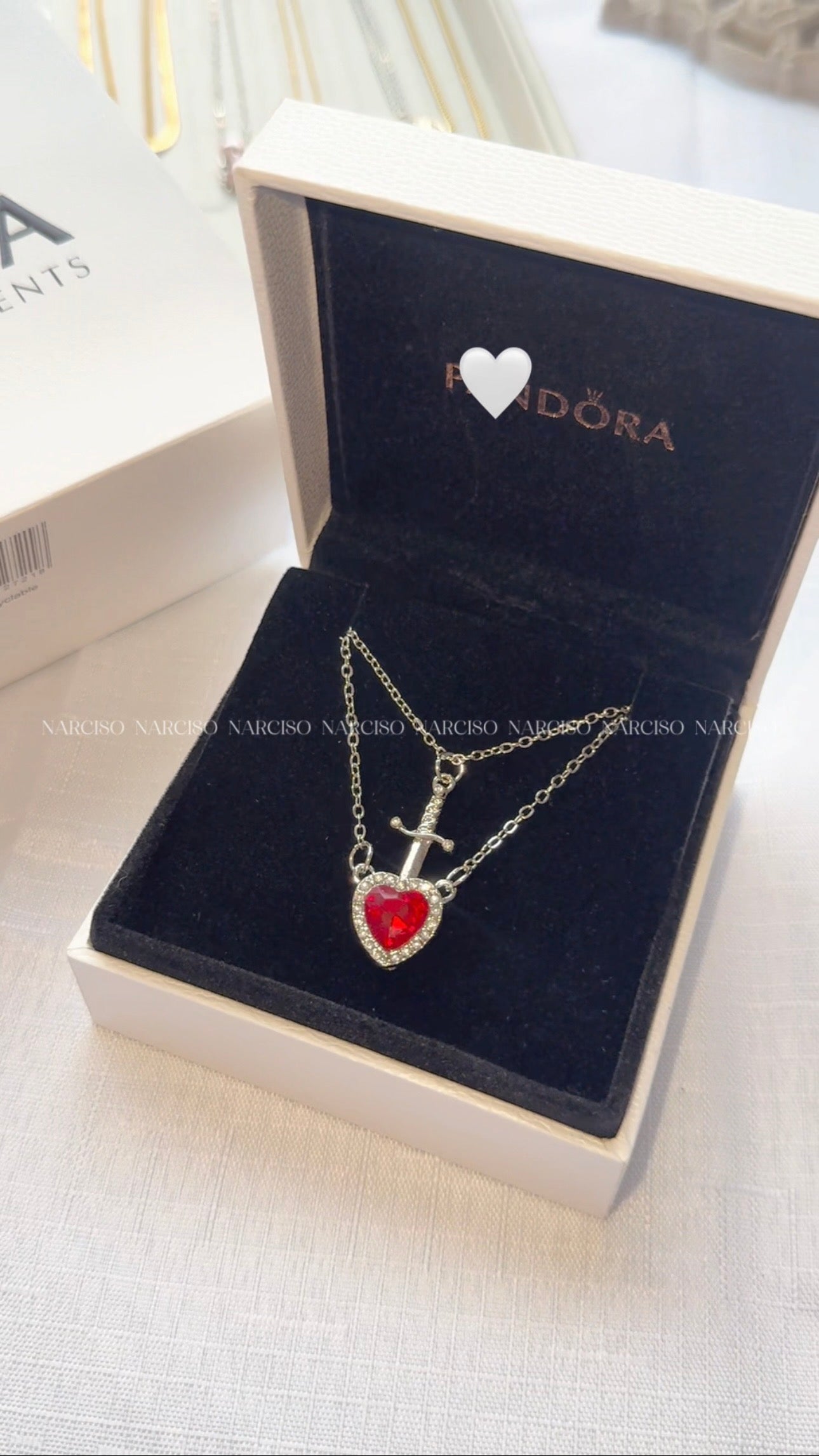 Corazón y espada Pandora