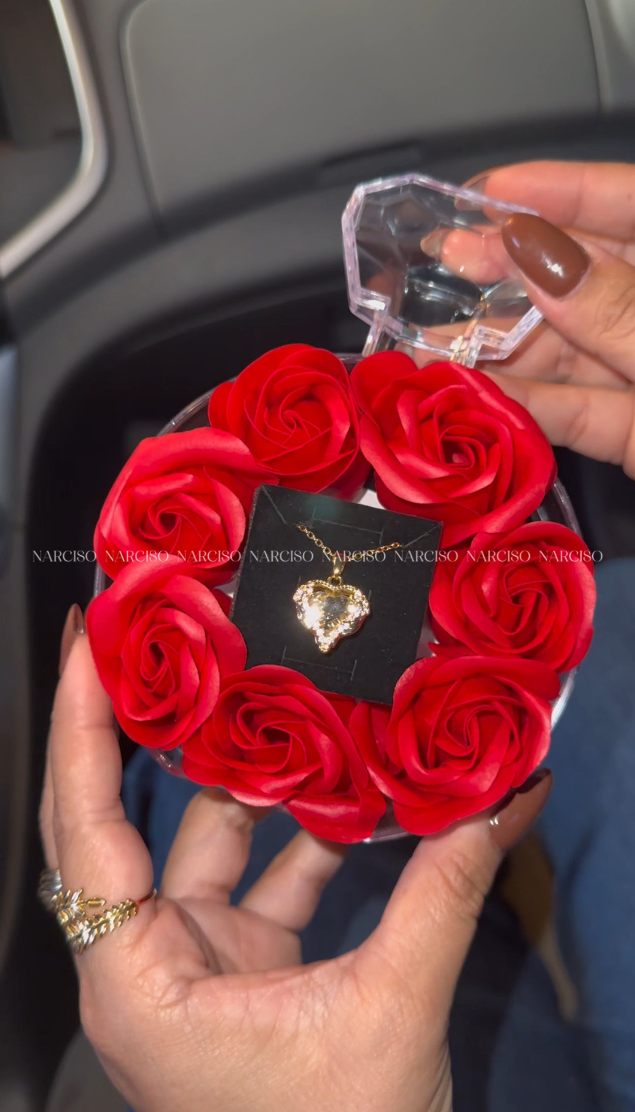 Joyero rosas eternas