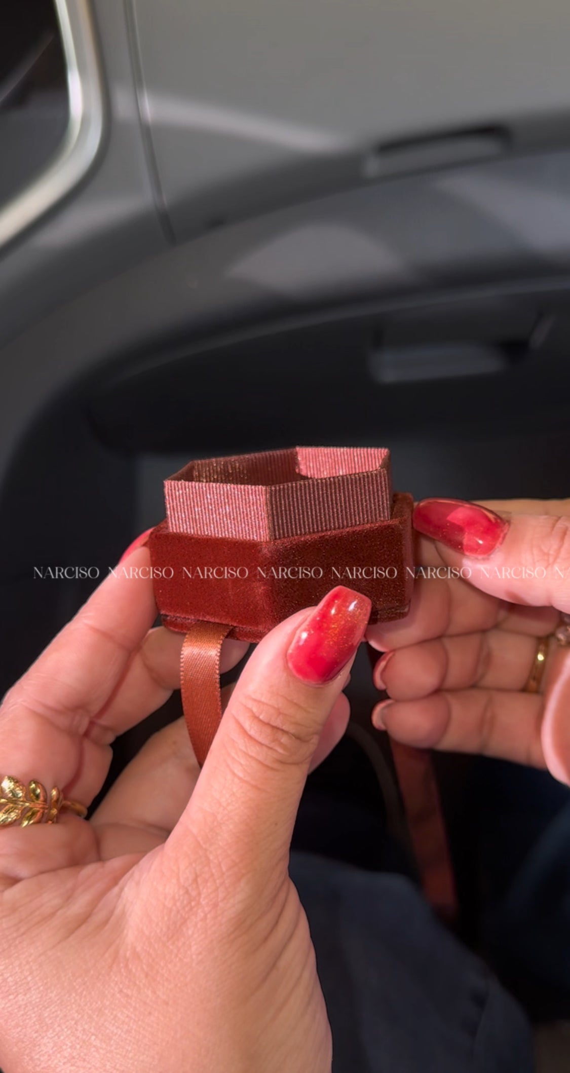 Joyero para anillo o aretes