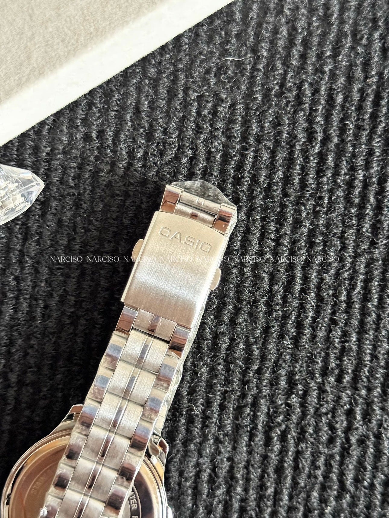 Casio plateado caballero