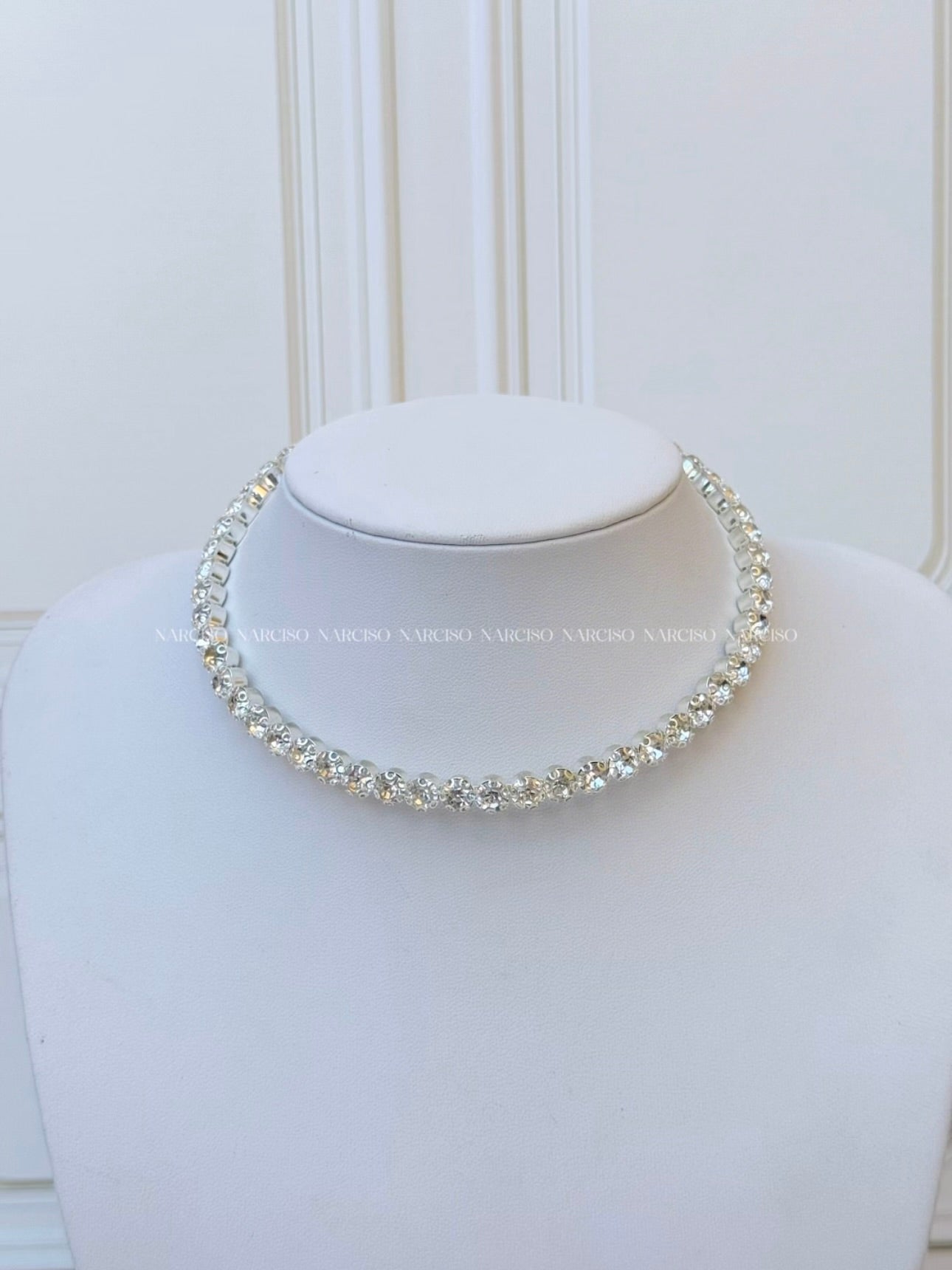 Set brillos plateado