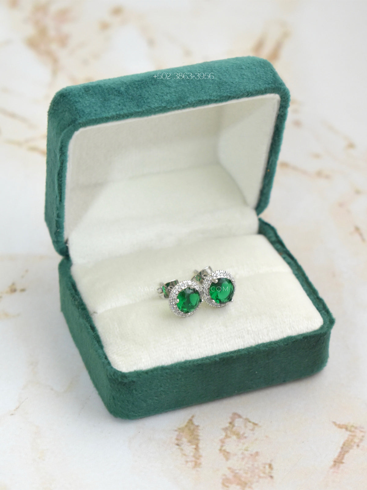 Verde con plateado