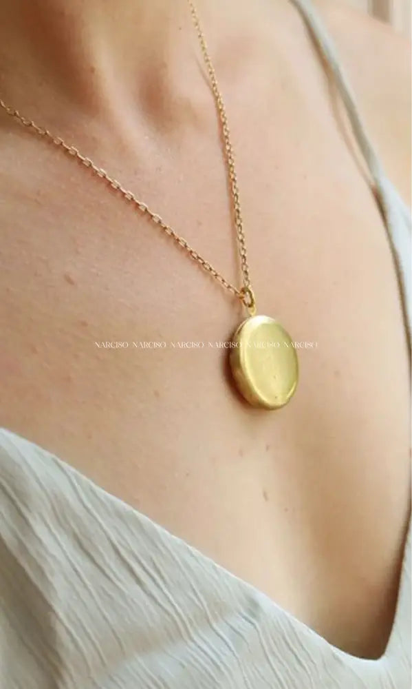 Collar Con Dije Liso