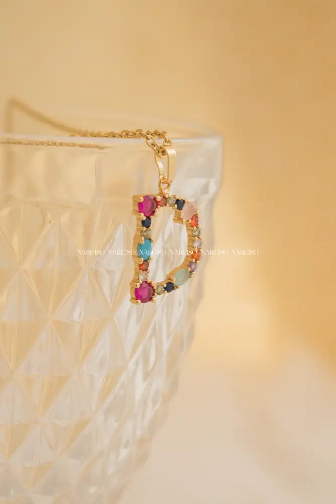 Letra D Collar