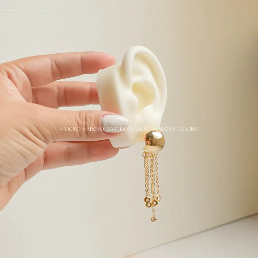 Lluvia Dorada Aretes