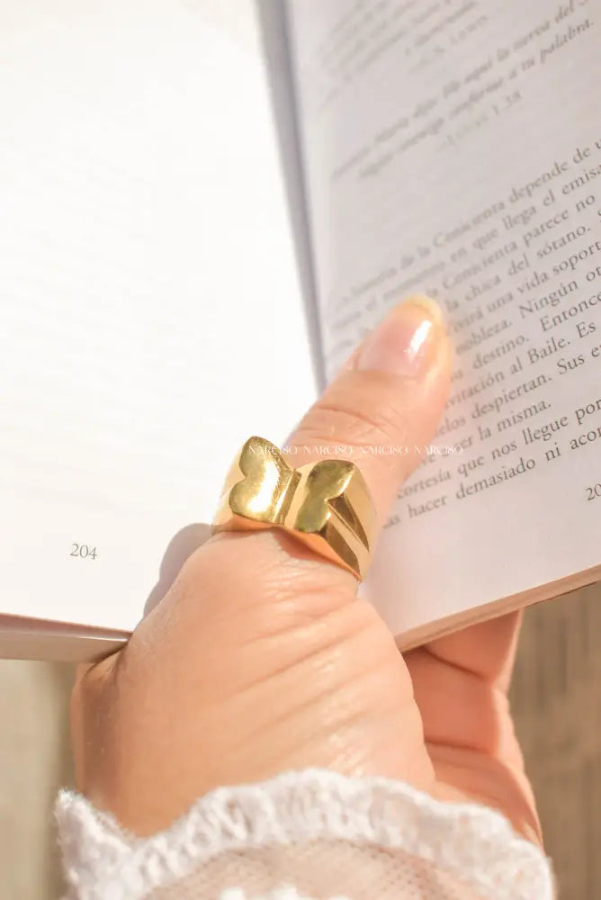 Mariposa Chunky Anillos