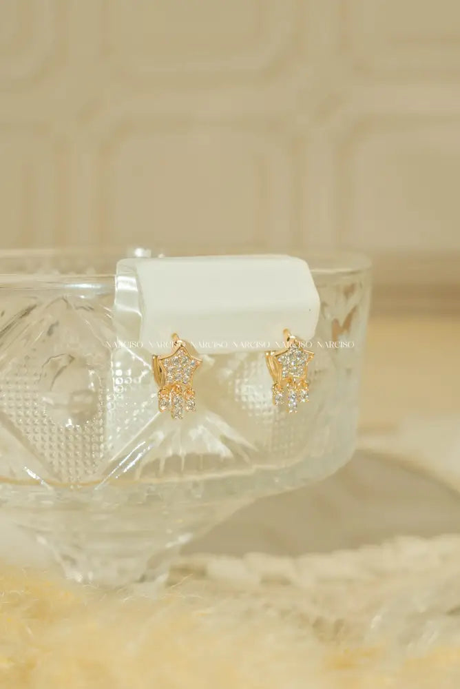 Mini Estrellas Aretes