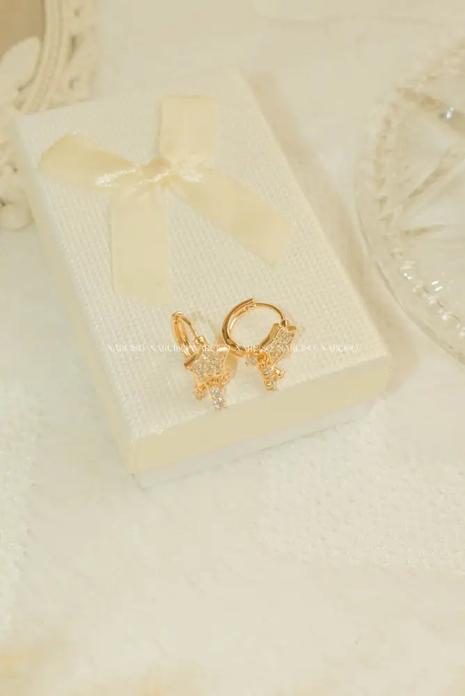 Mini Estrellas Aretes