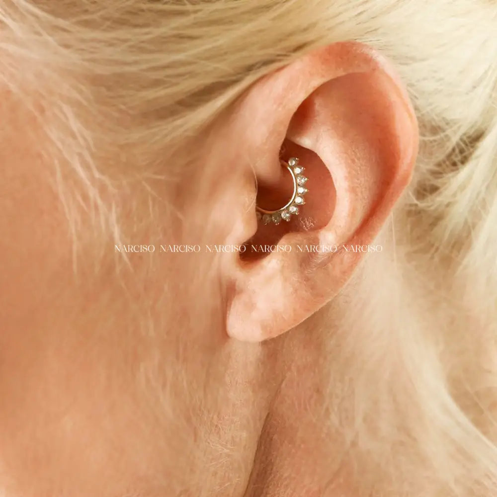 Piercing Para Pezón Helix O Daith Piercings