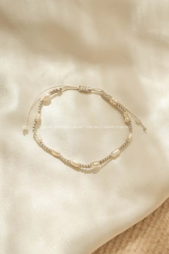 Pulsera Artesanal De Perlas