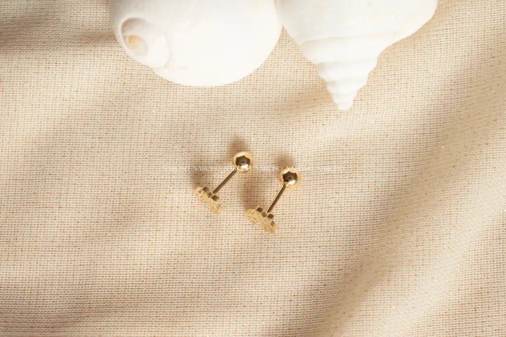 Tortolitas Con Cierre De Bolita Piercings