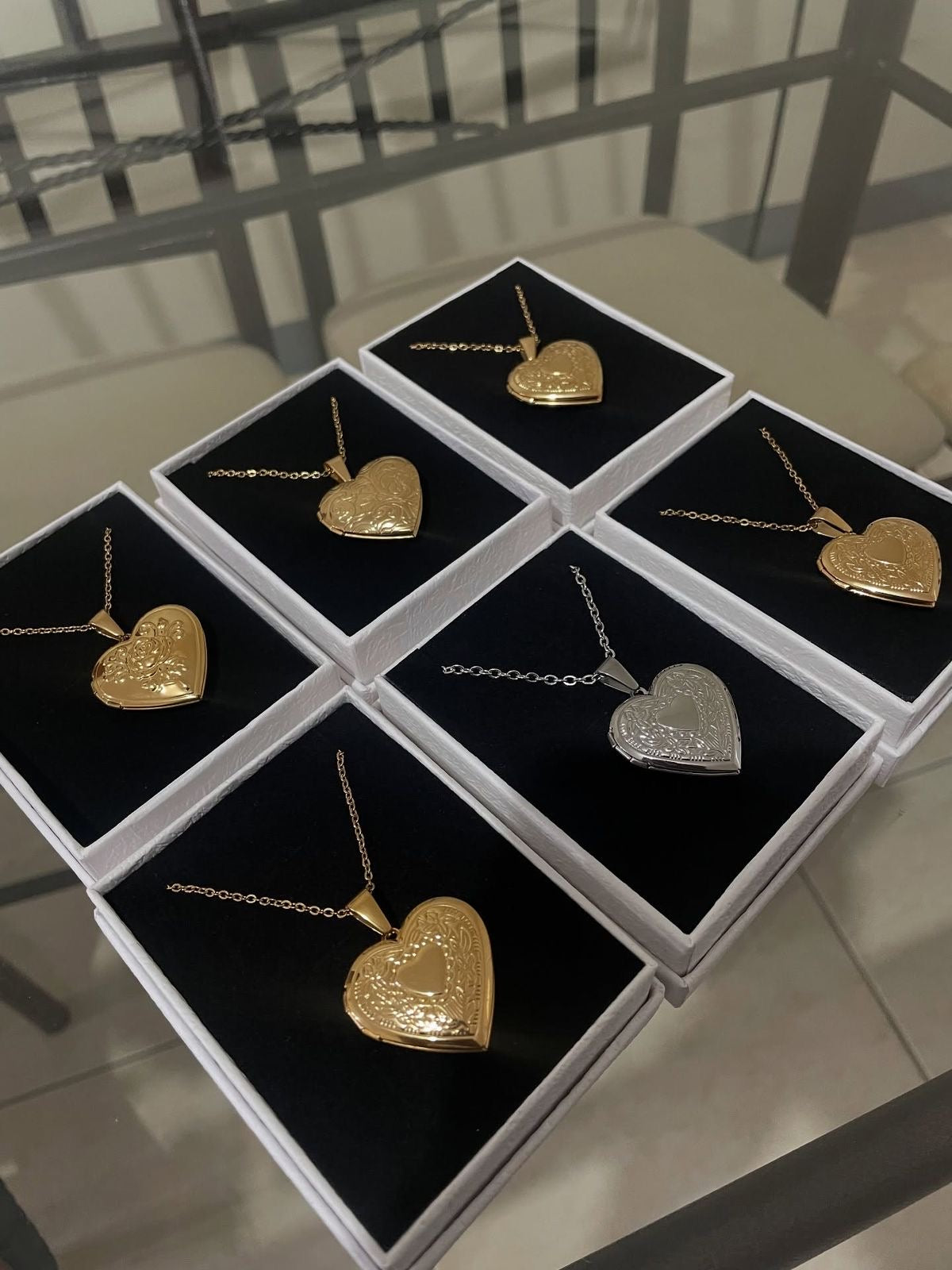 Relicario de corazón