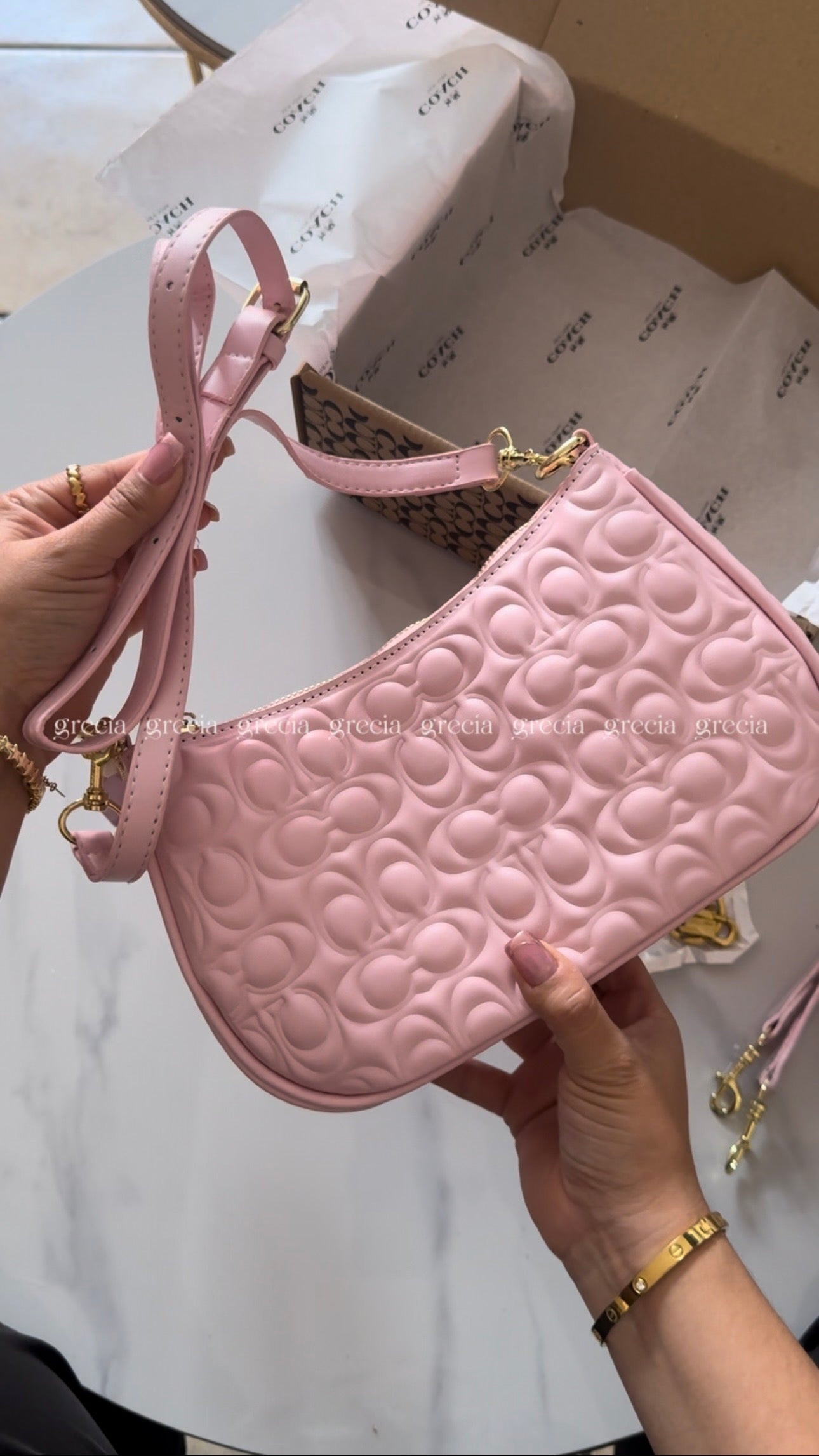 Coach nolita rosa