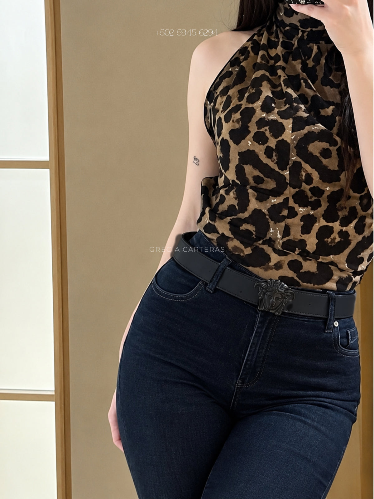 Cinturón Versace reversible