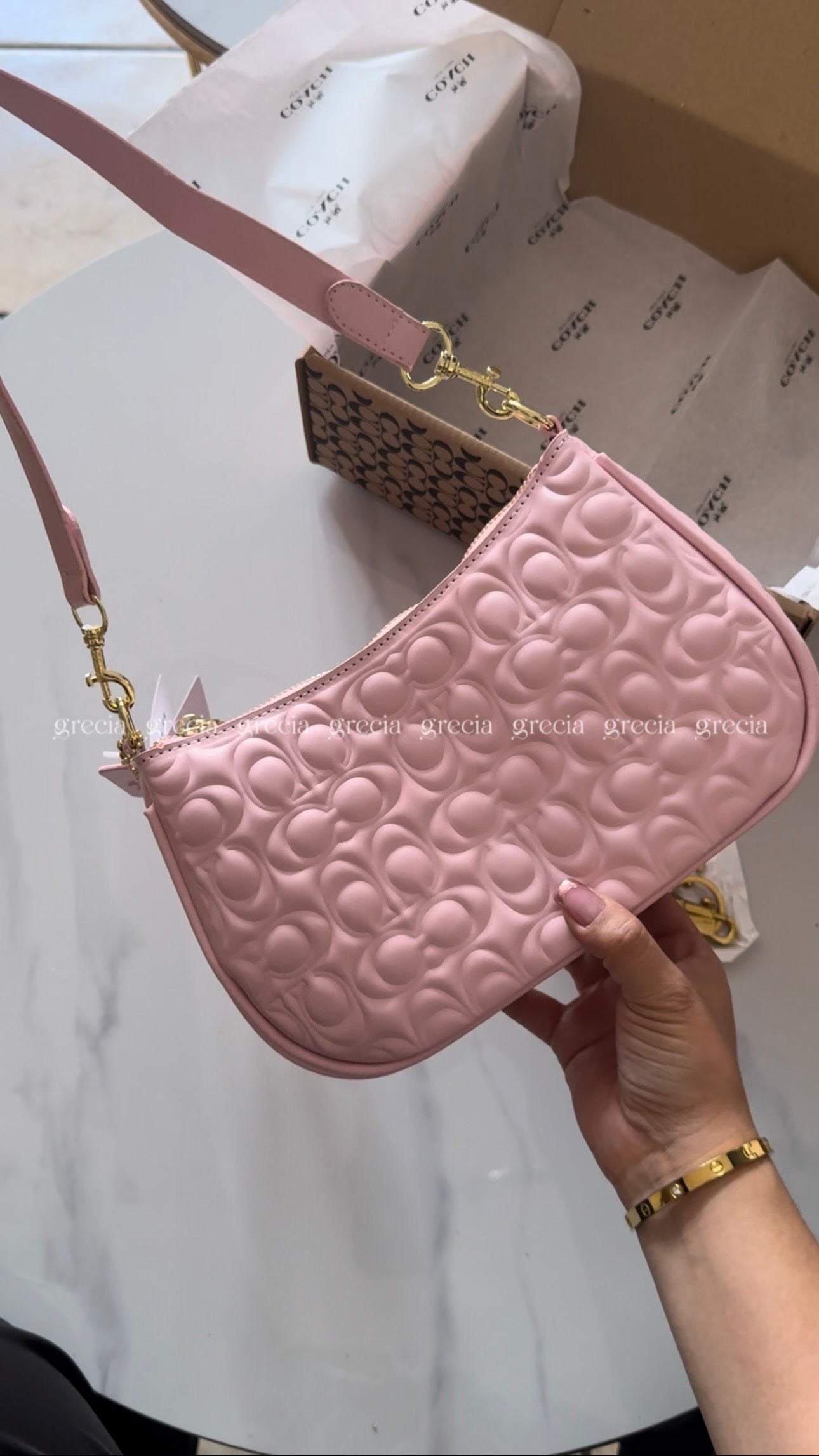 Coach nolita rosa