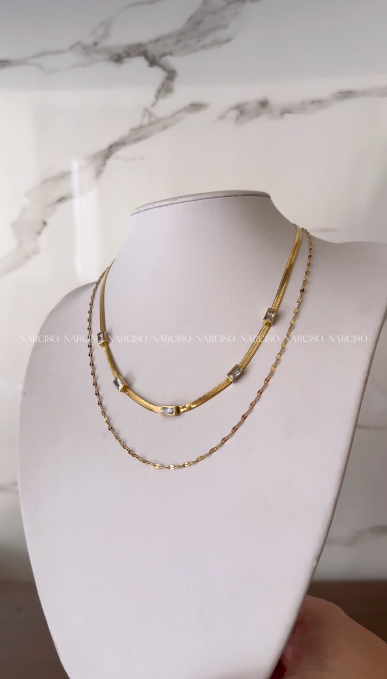Collar dos capas