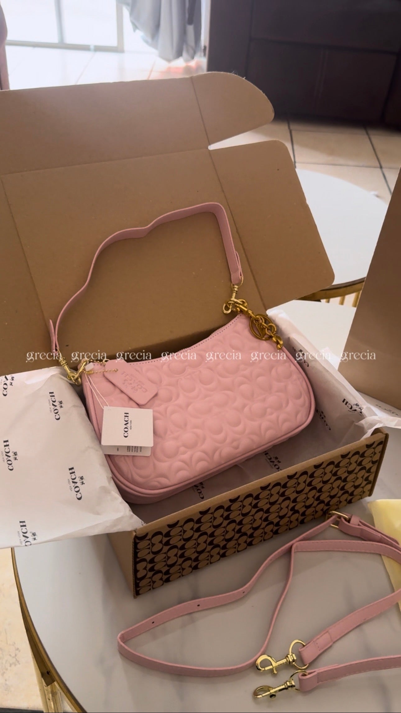 Coach nolita rosa
