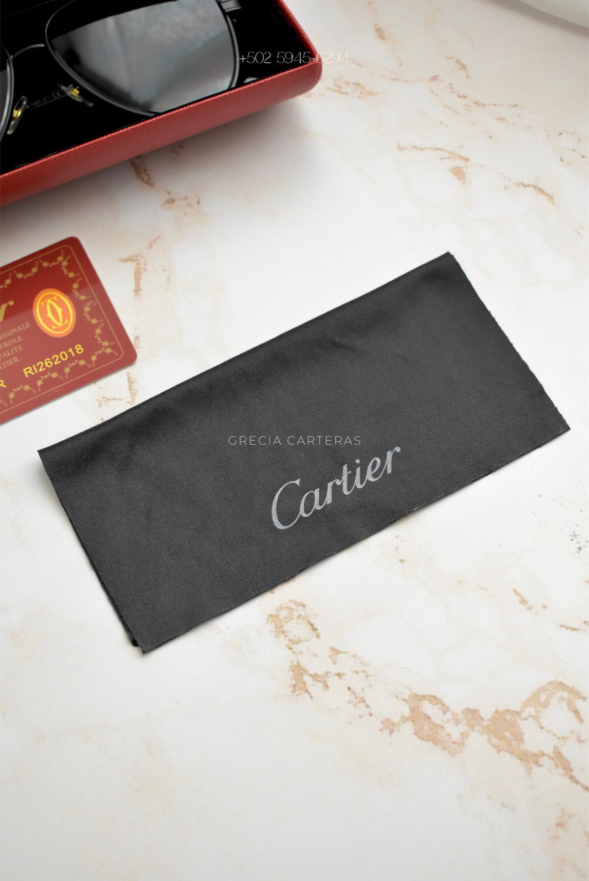 Lentes Cartier tipo aviador
