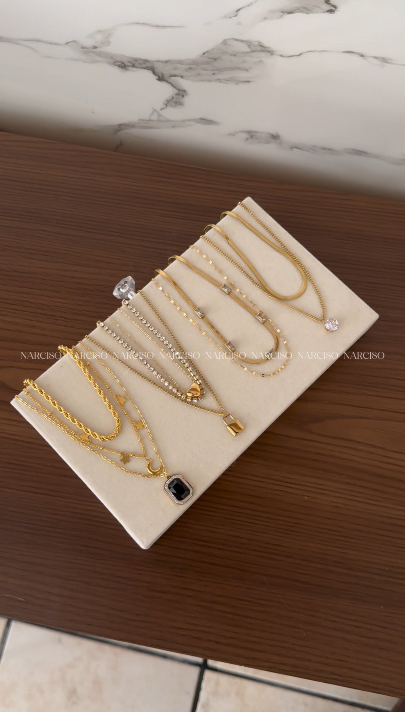Collar tres capas