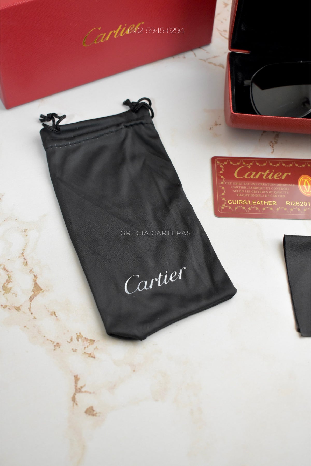 Lentes Cartier tipo aviador