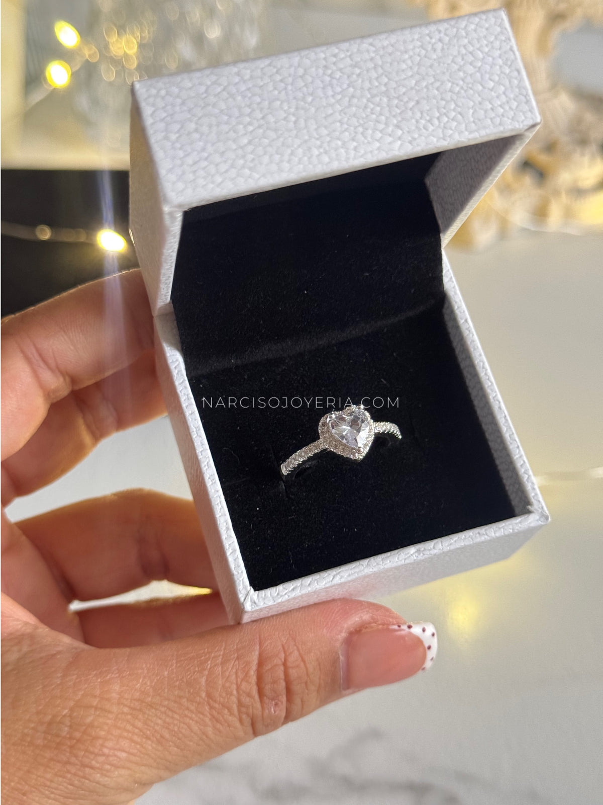 Anillo corazón Pandora