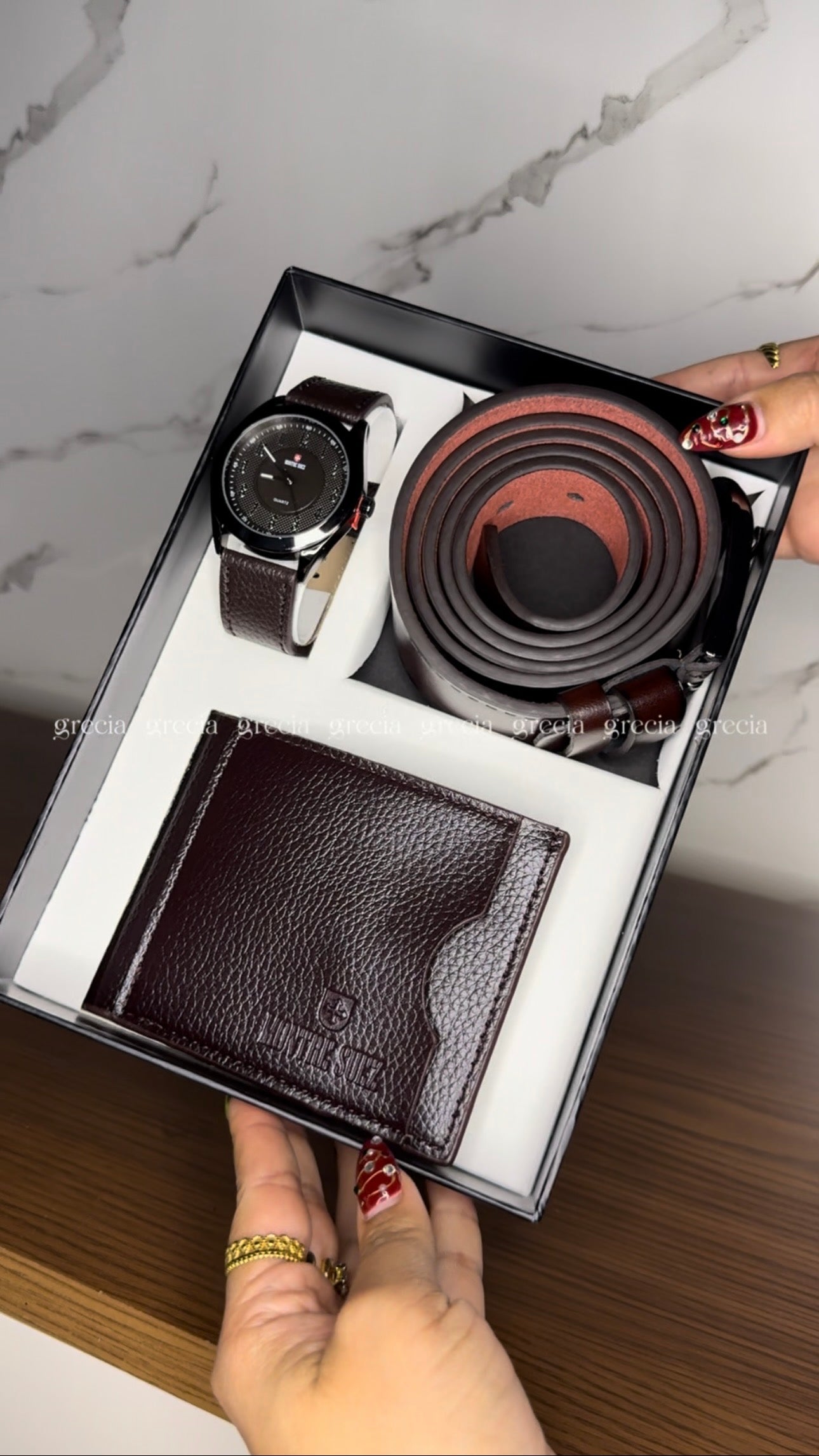 Set café oscuro