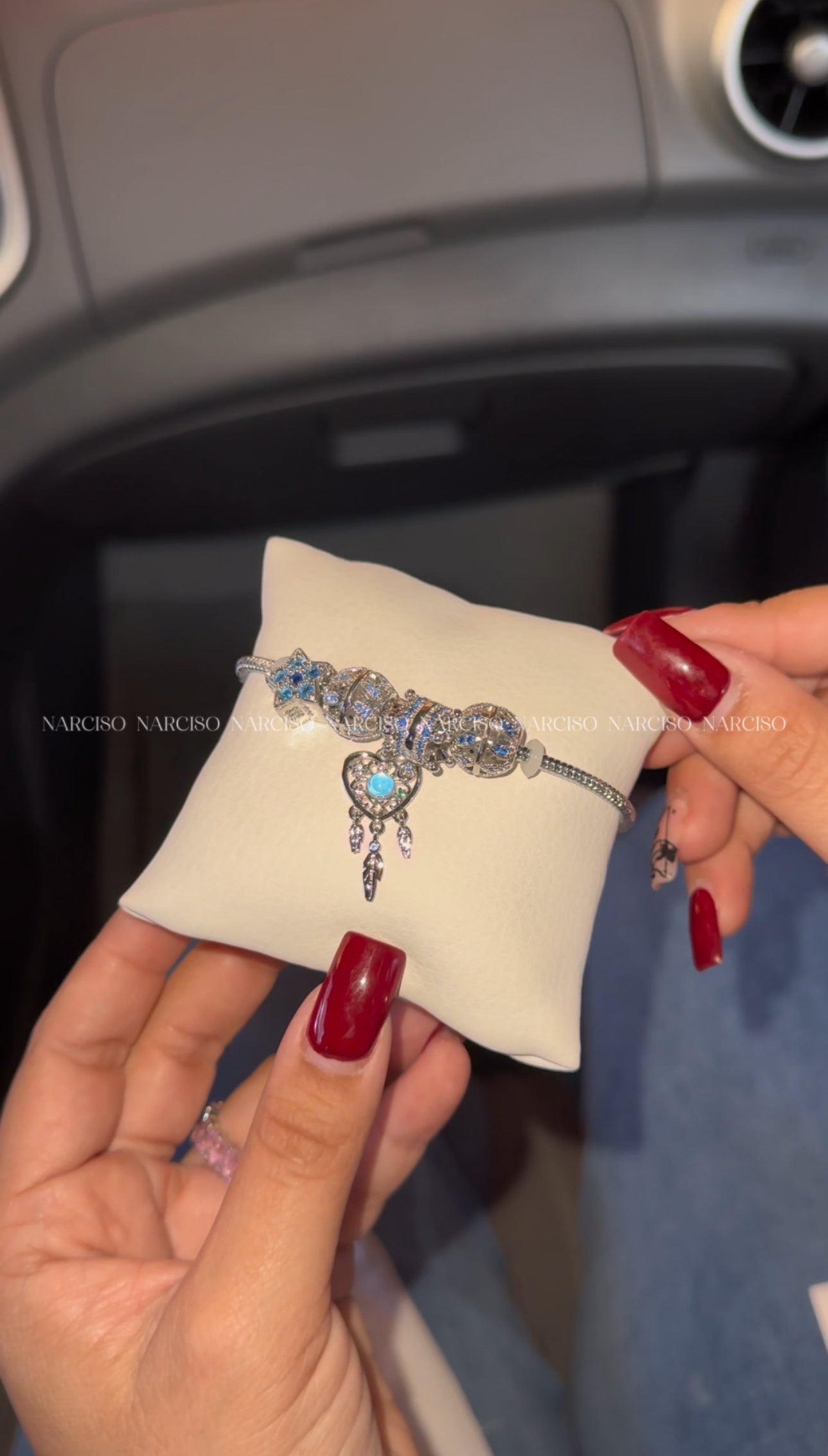 Pandora atrapasueño azul