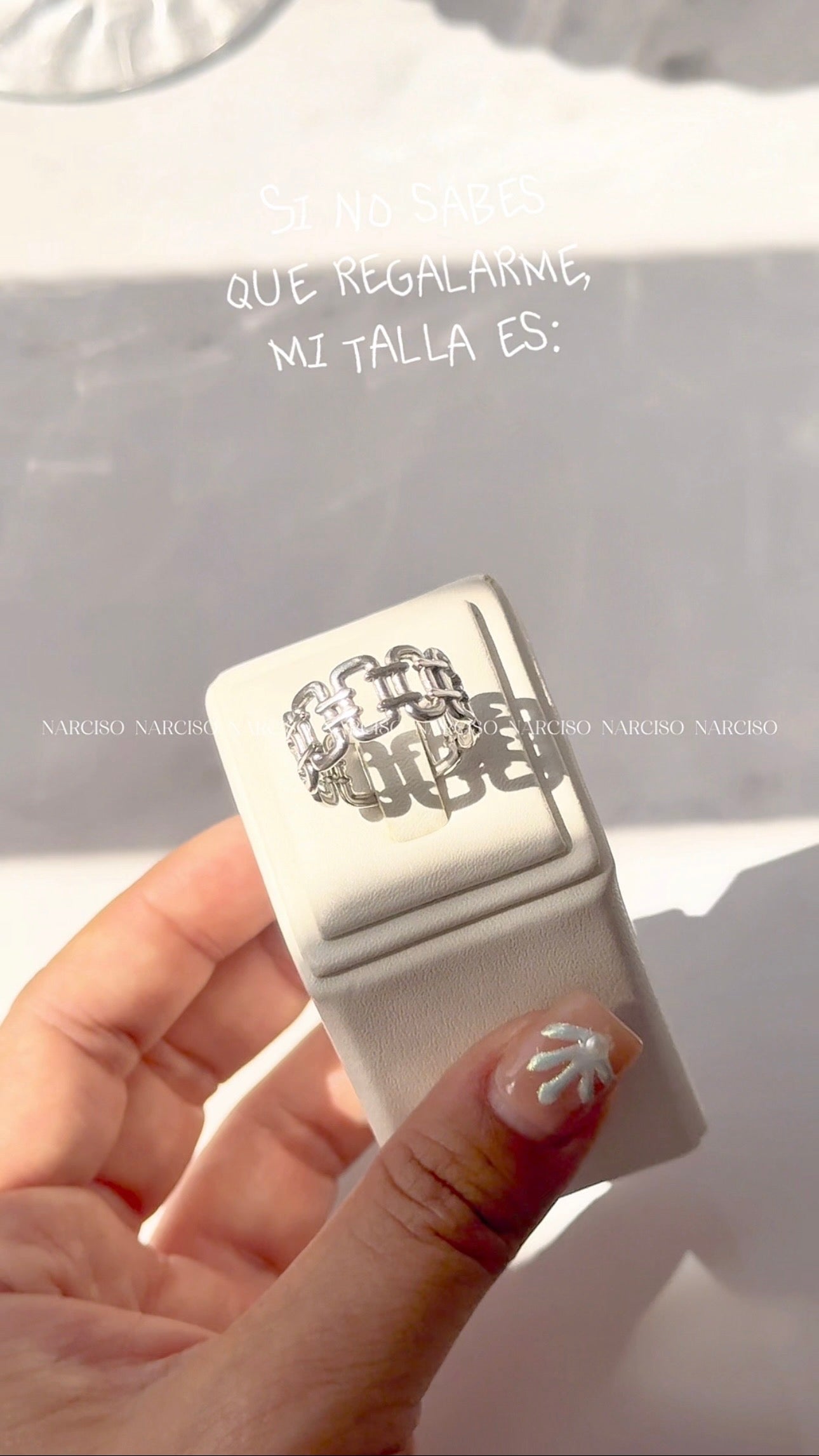 Set de 3 anillos plateados