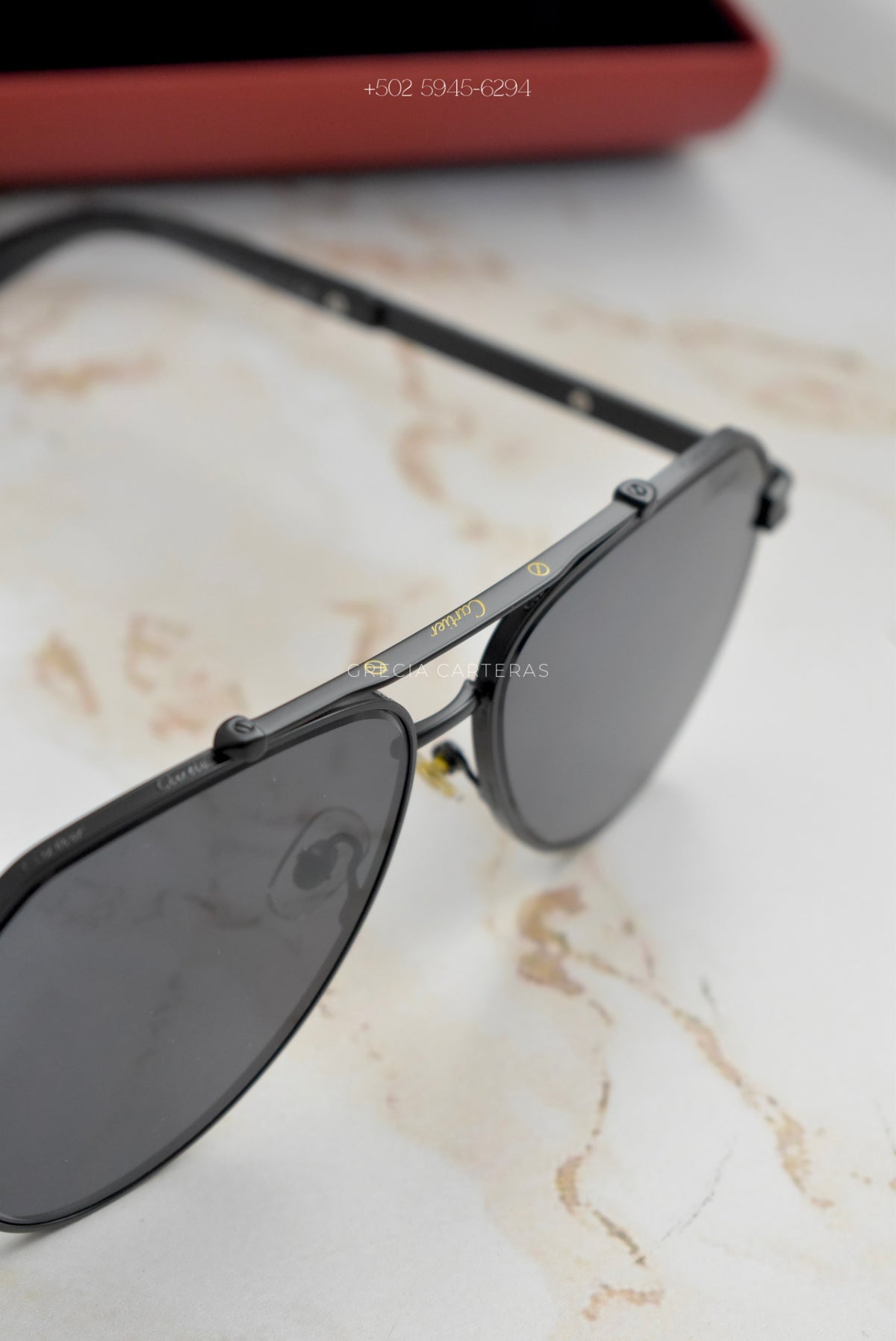 Lentes Cartier tipo aviador