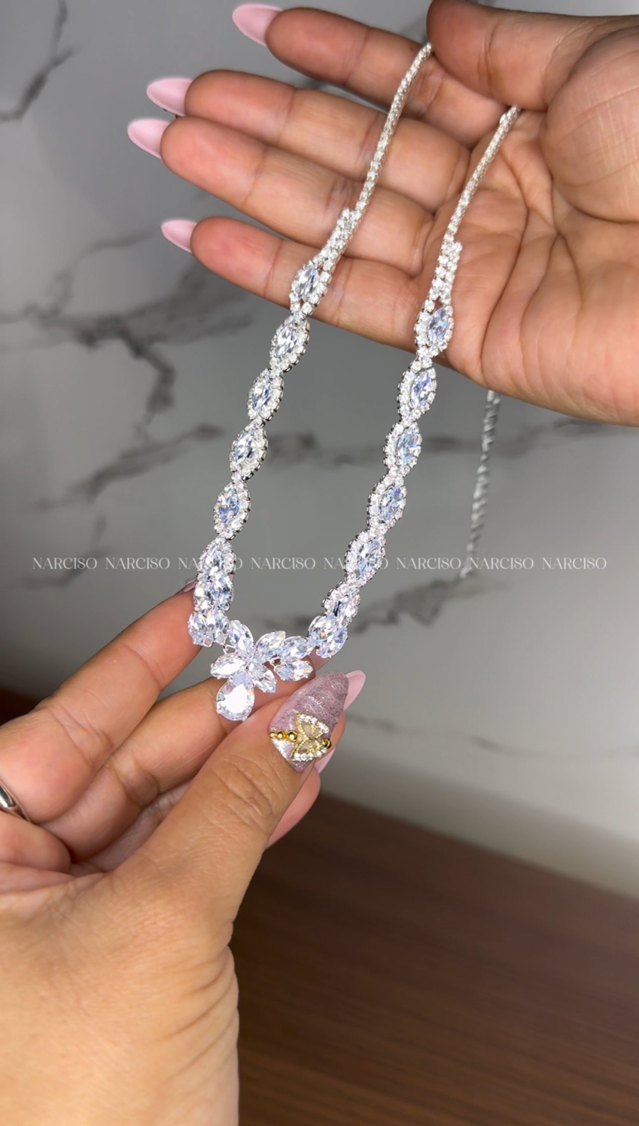 Set brillos plateado