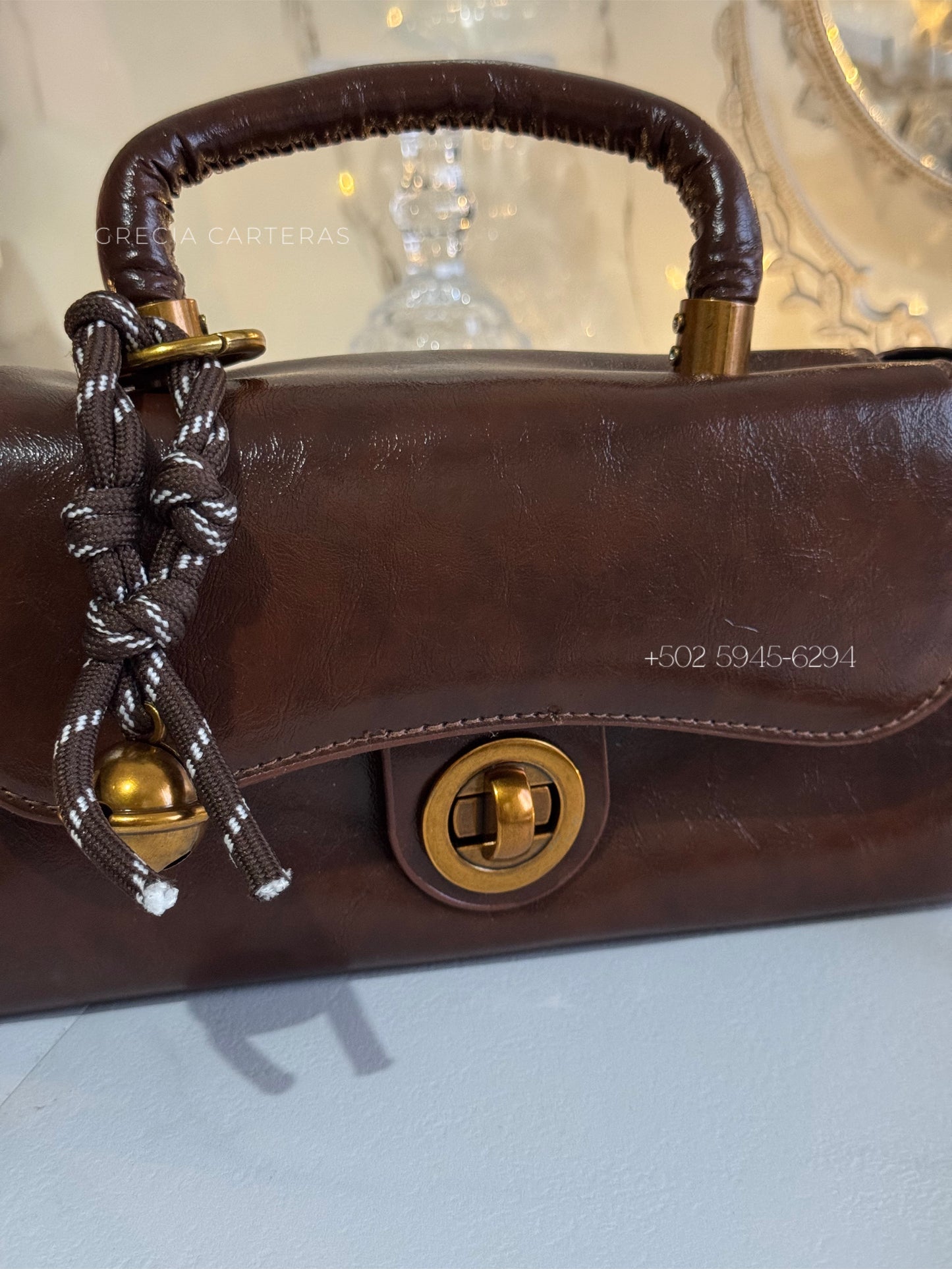 Bolso café
