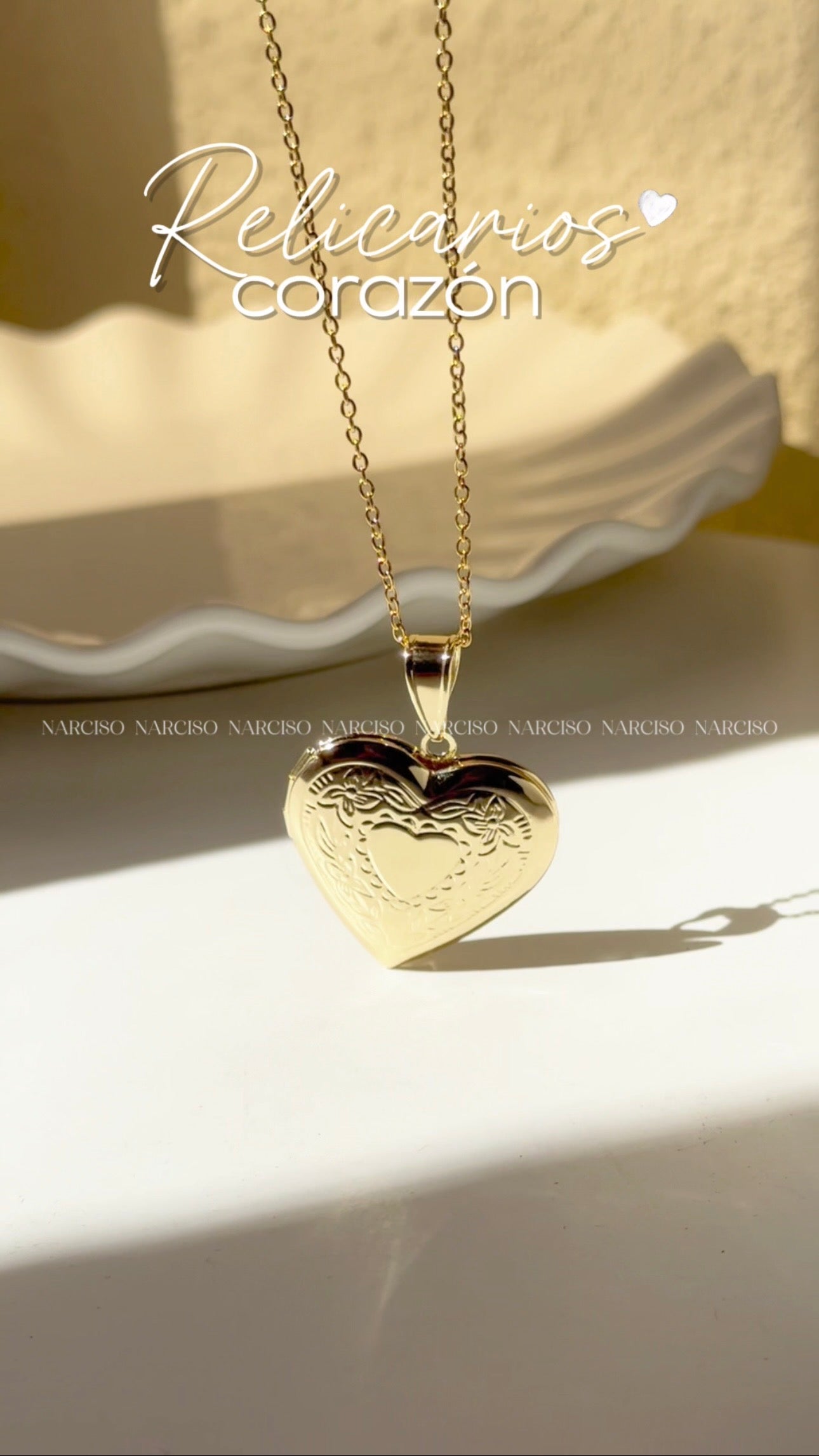 Relicario de corazón