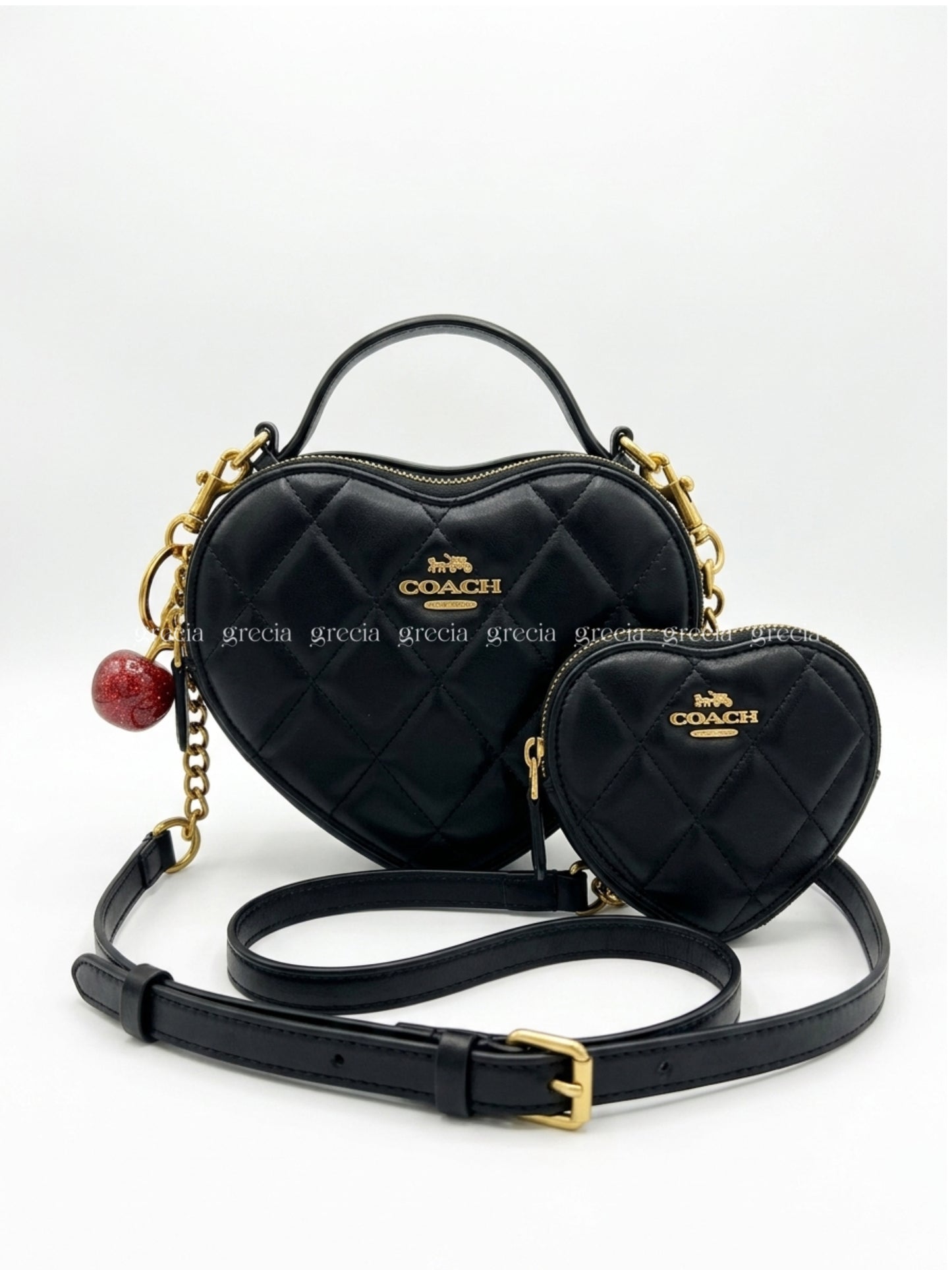 Set Coach corazones