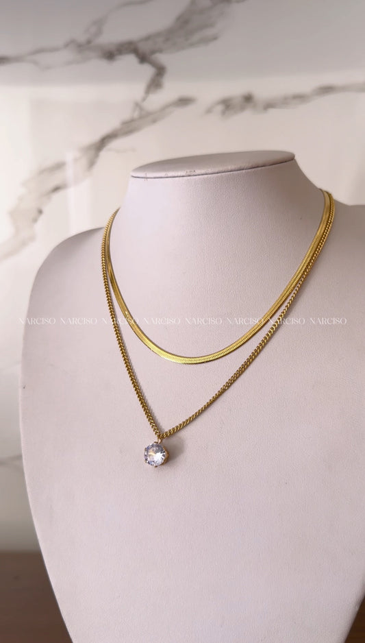 Collar dos capas