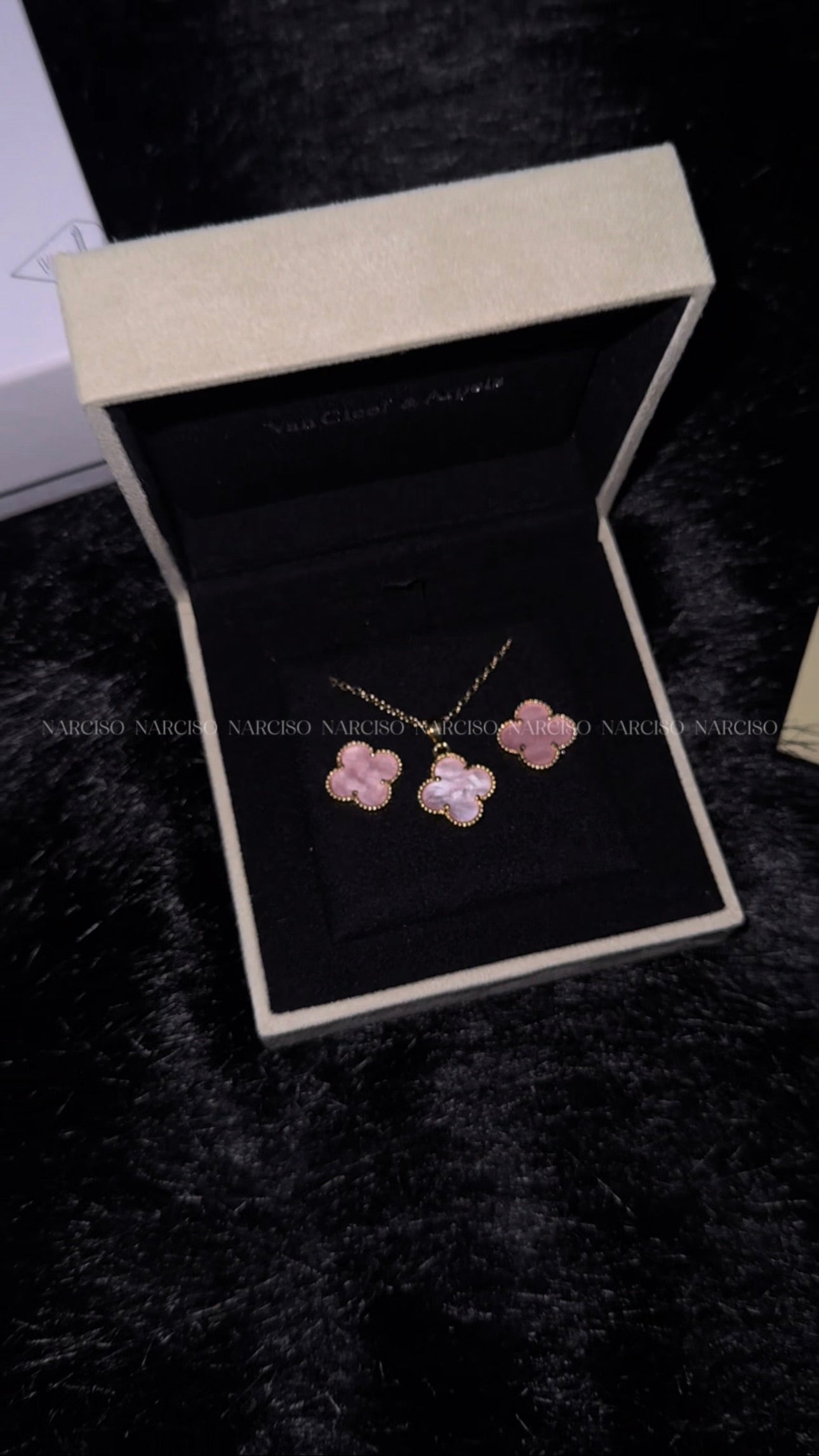 Set VC rosa con empaque