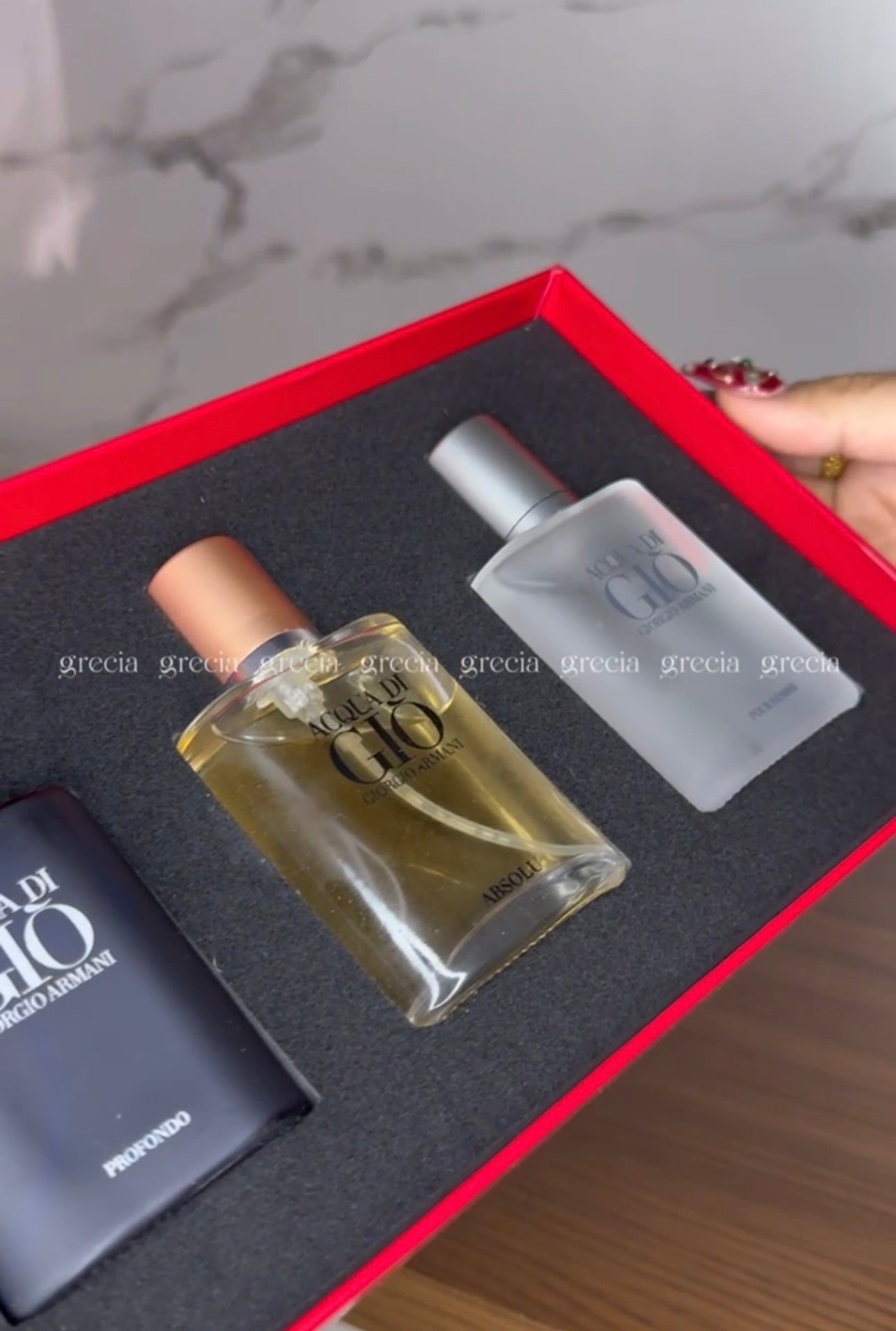 Set perfumes Gio