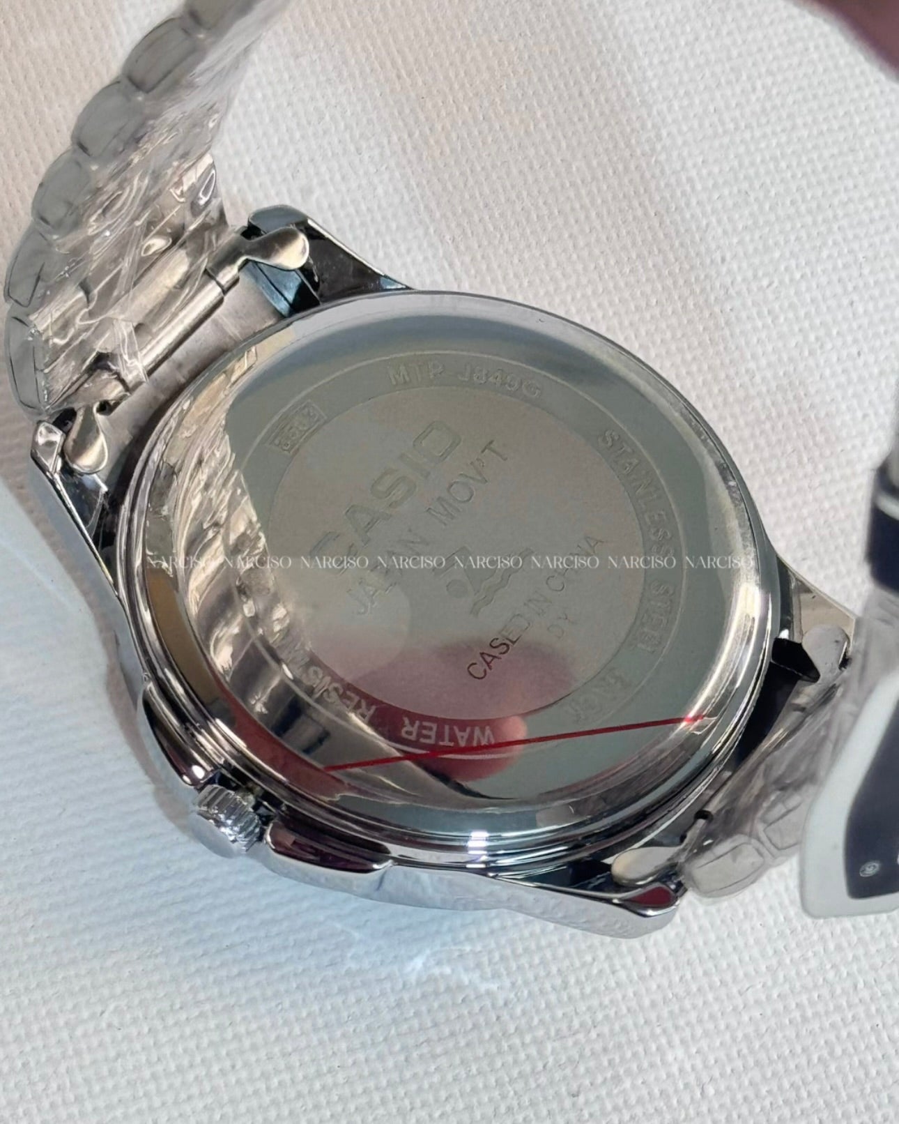 Casio plateado caballero