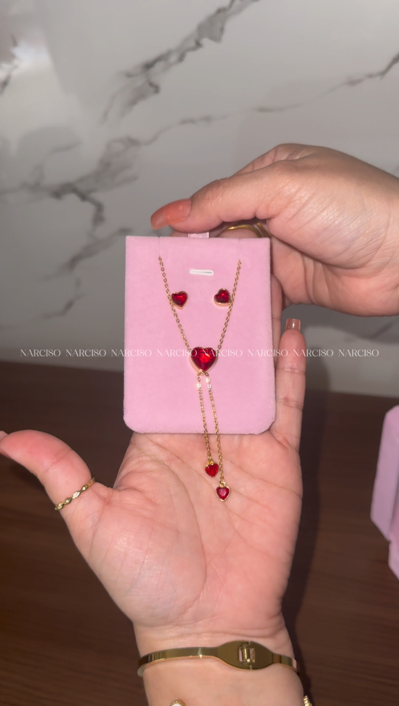 Set de corazones