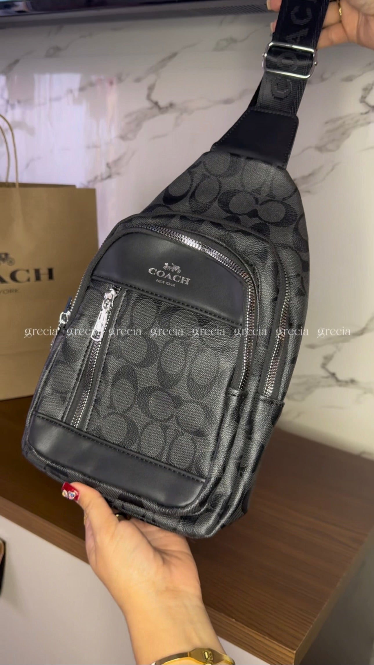 Pechera Coach caballero