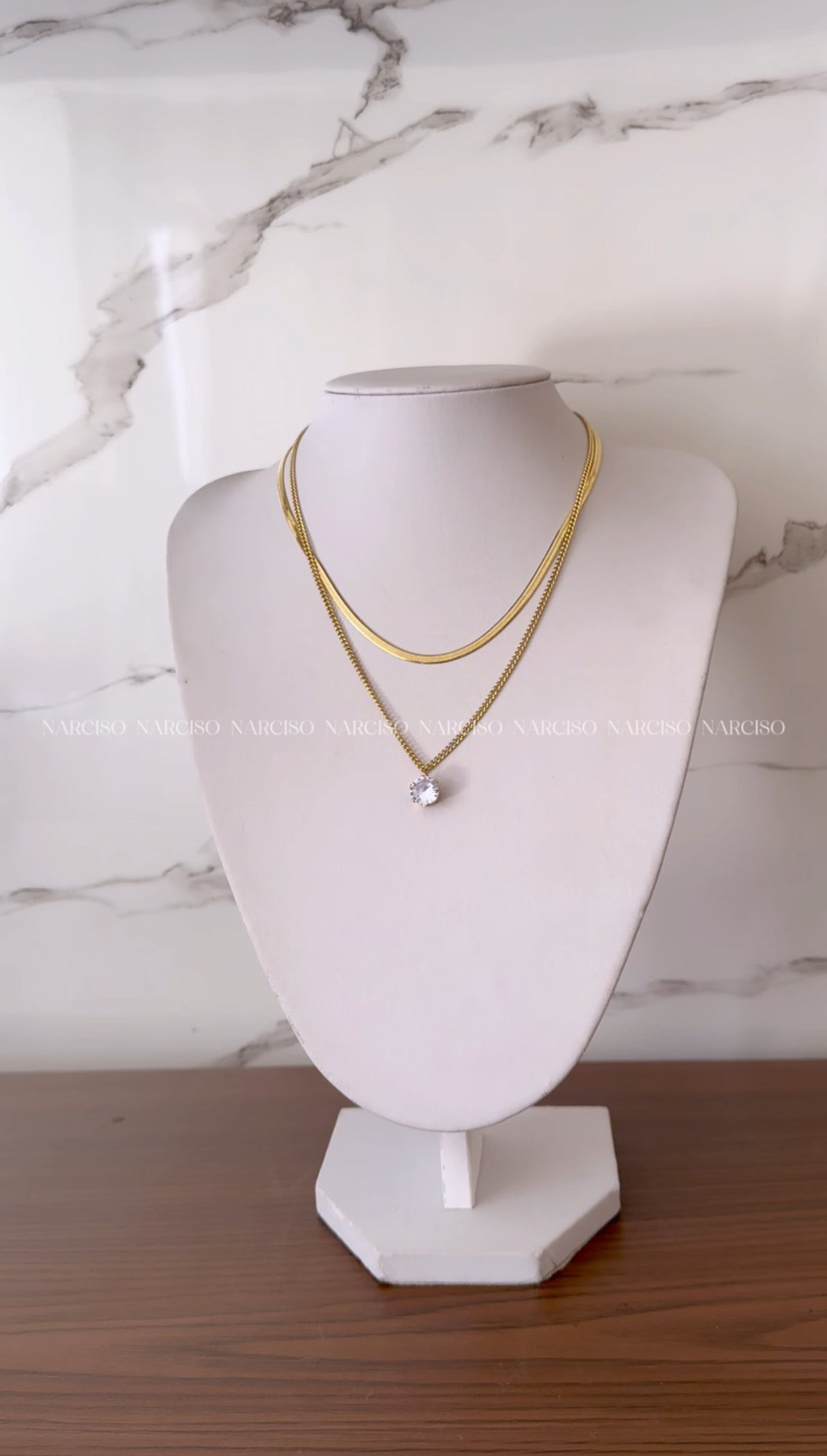 Collar dos capas