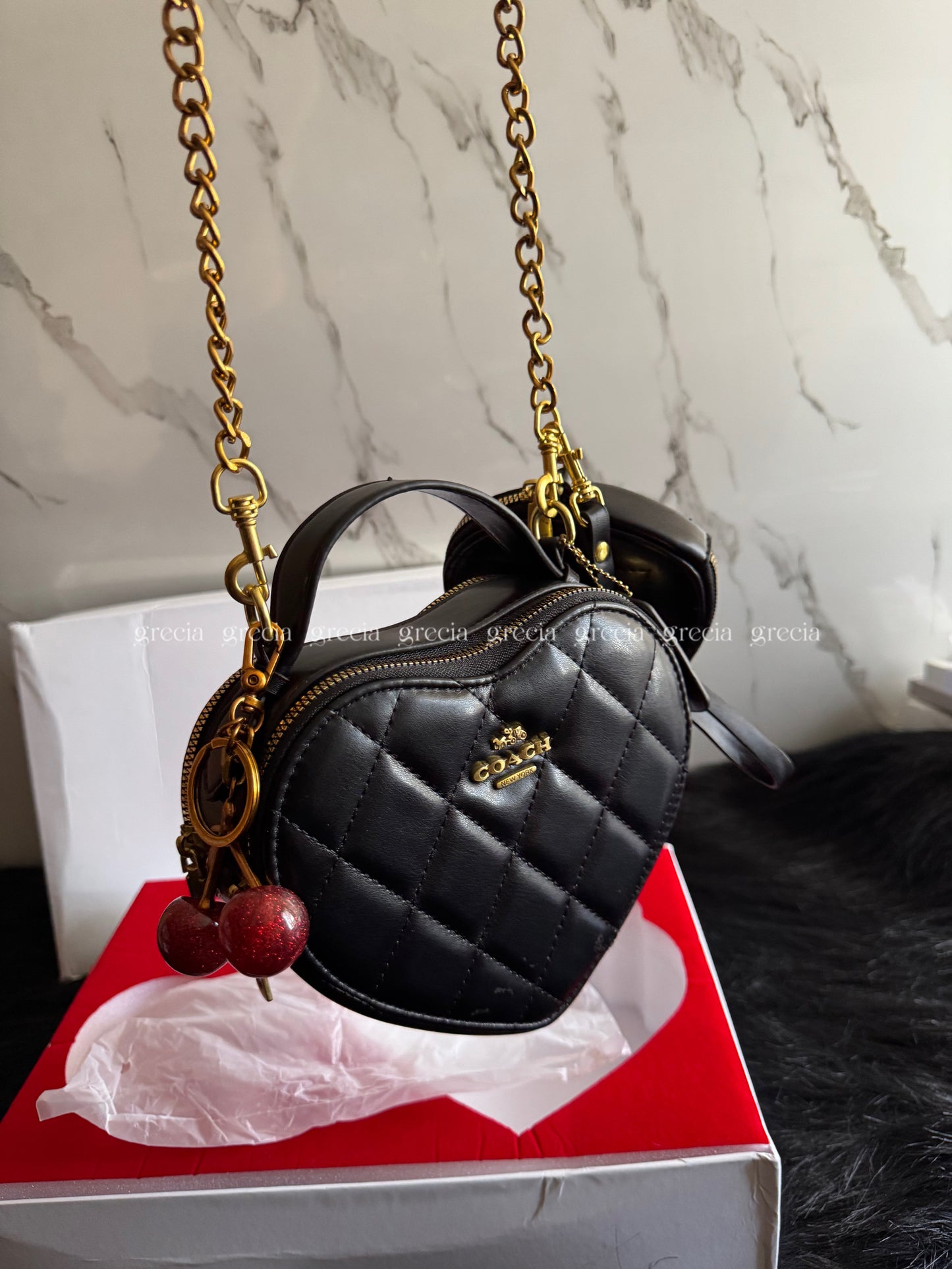 Set Coach corazones