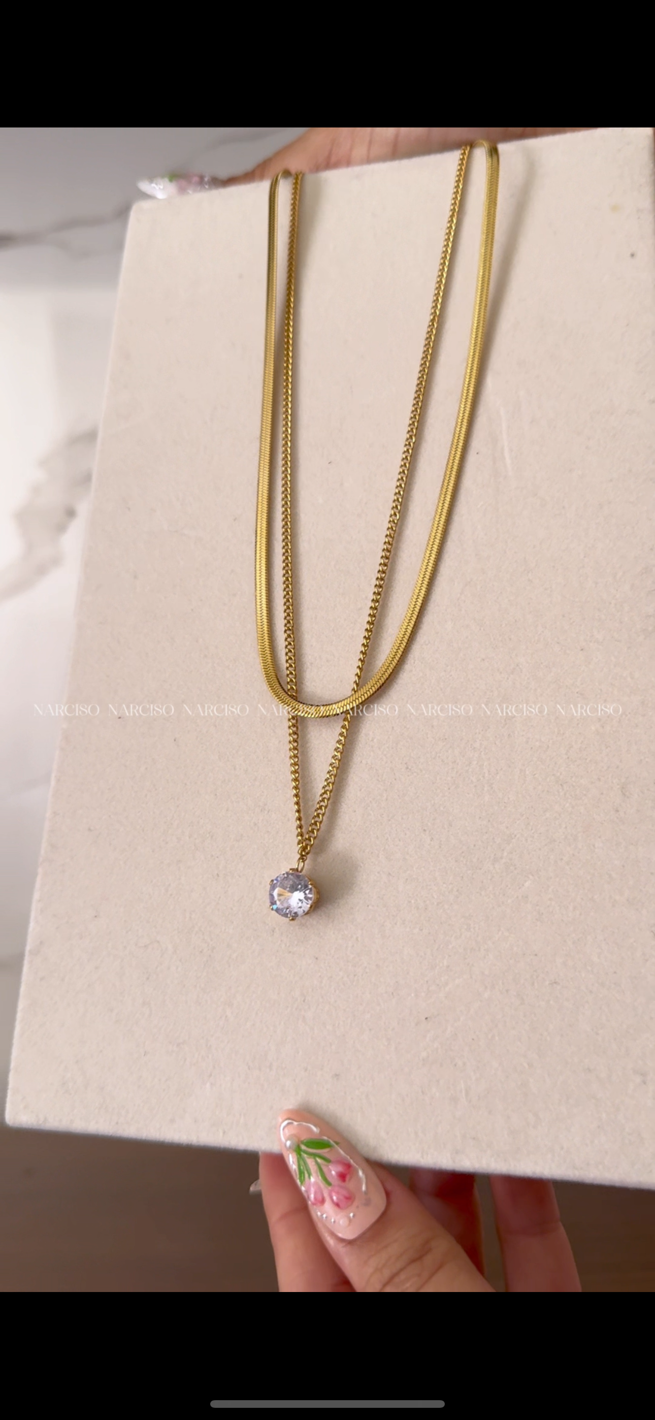 Collar dos capas