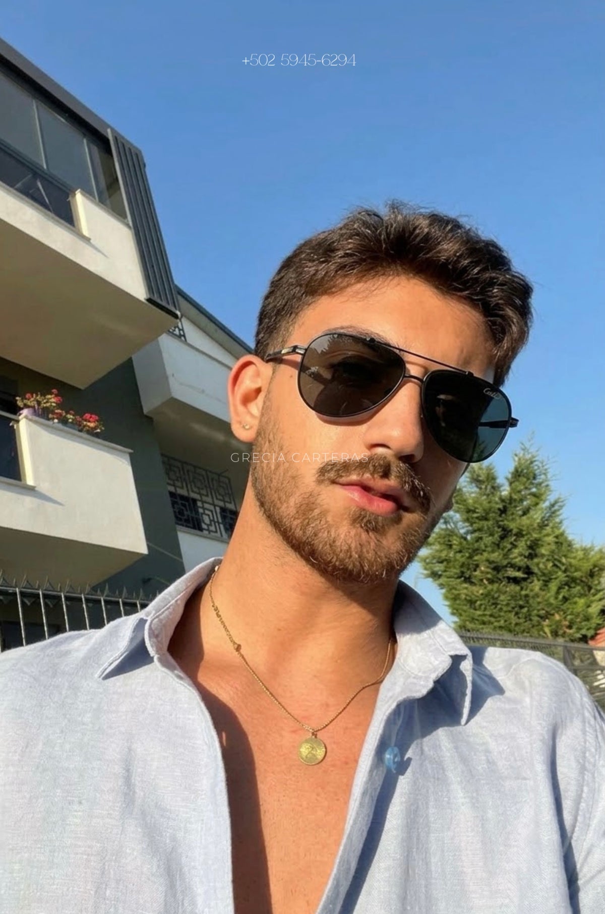 Lentes Cartier tipo aviador