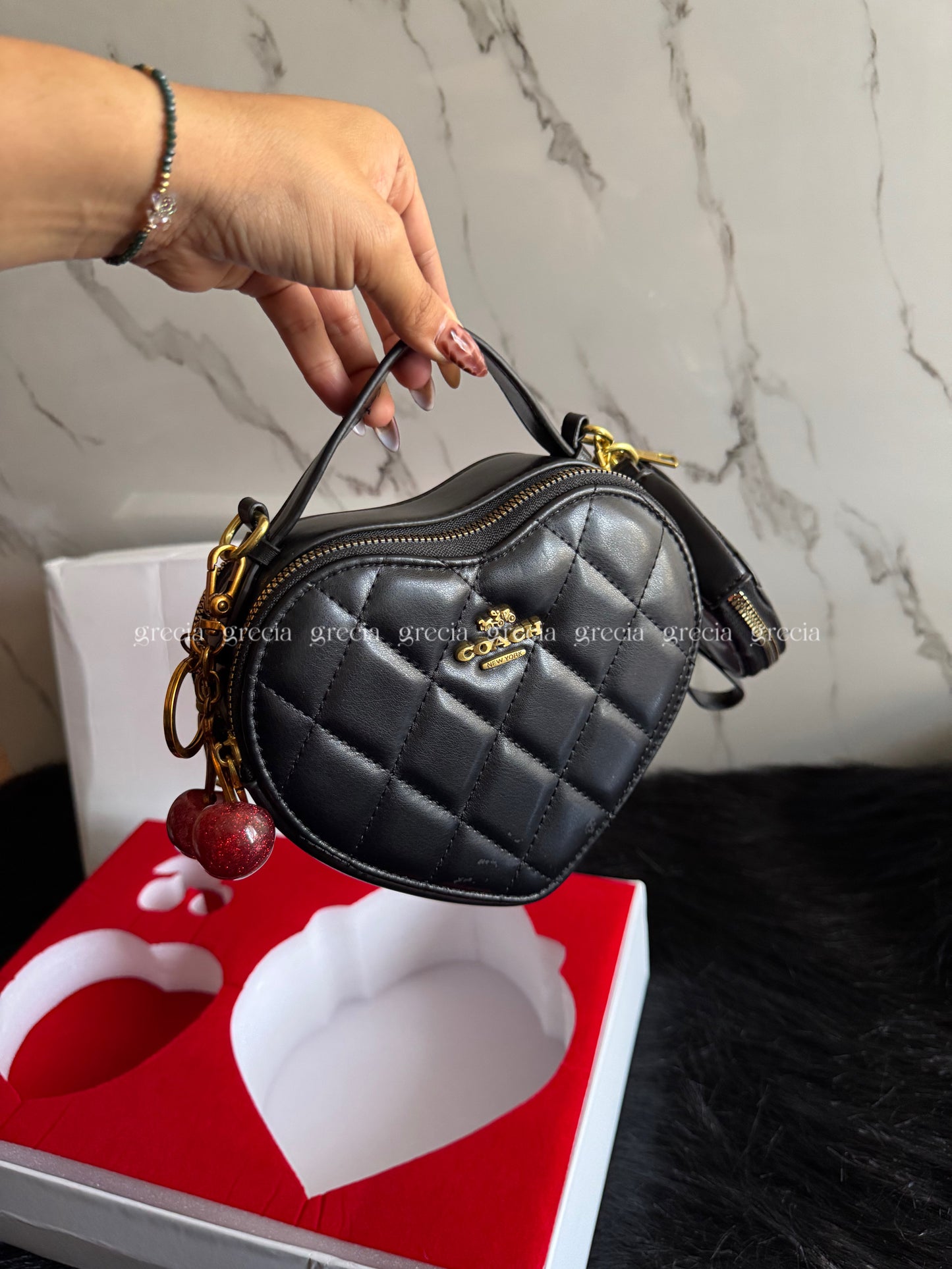 Set Coach corazones