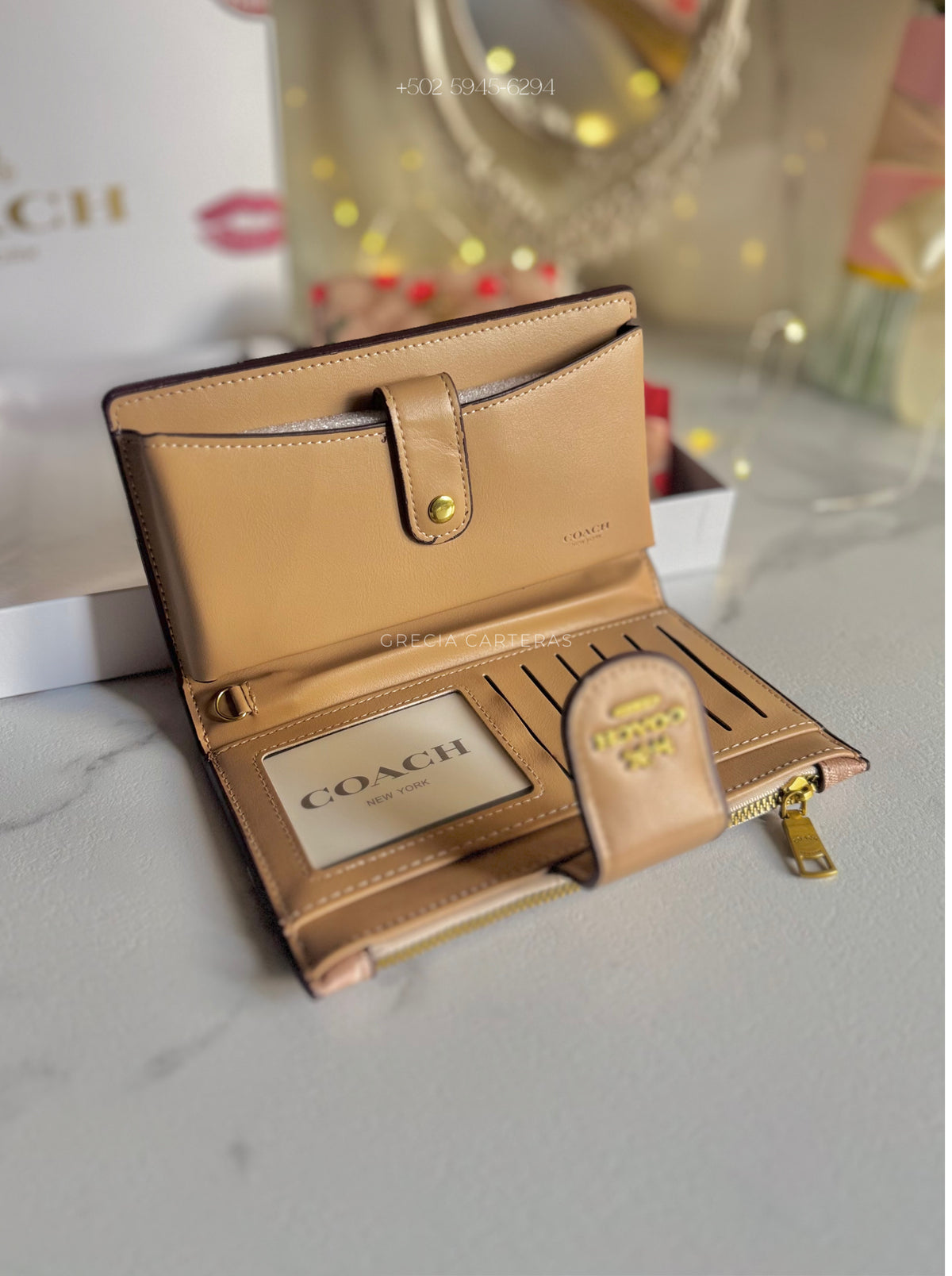 Set Coach café rojo