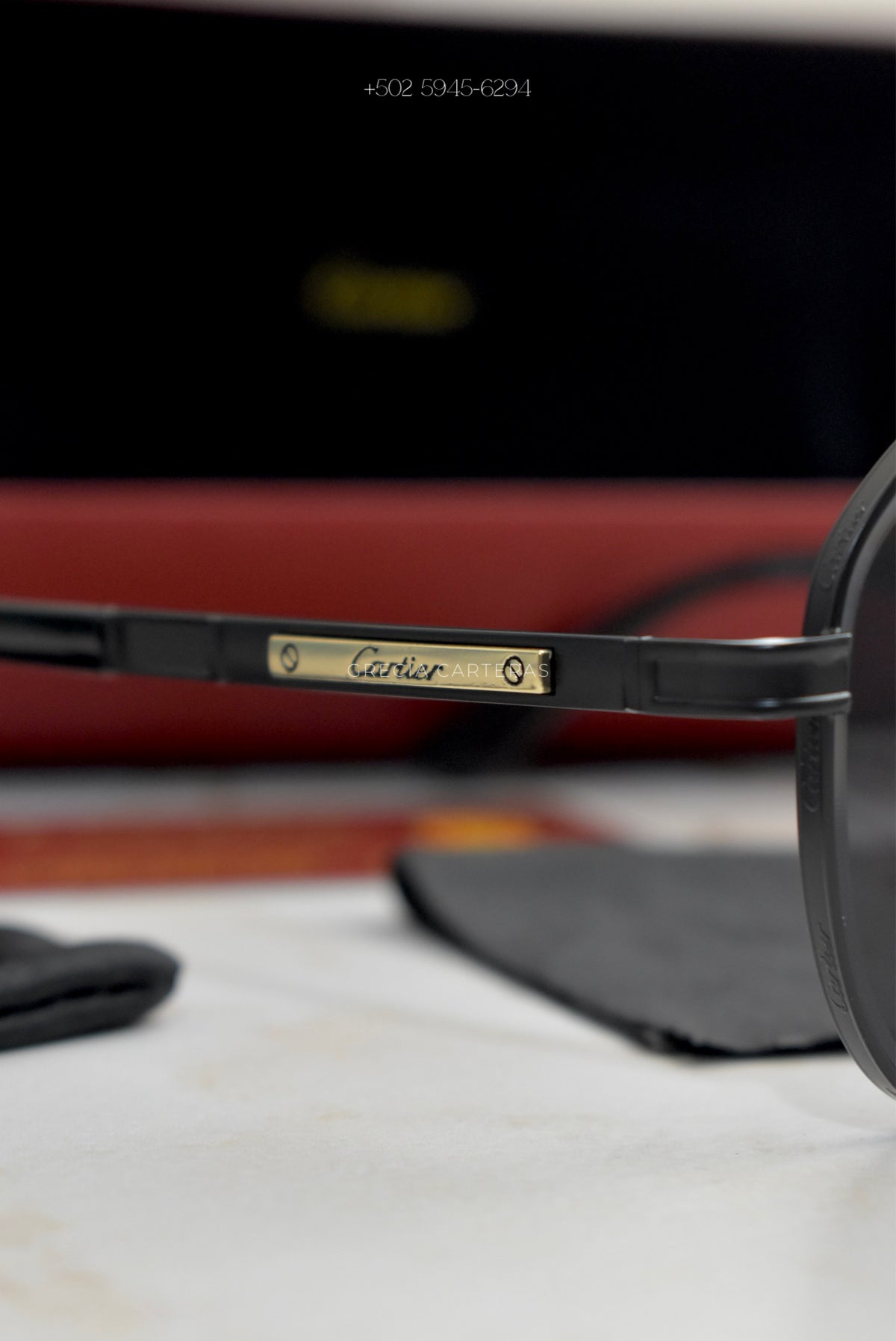 Lentes Cartier tipo aviador